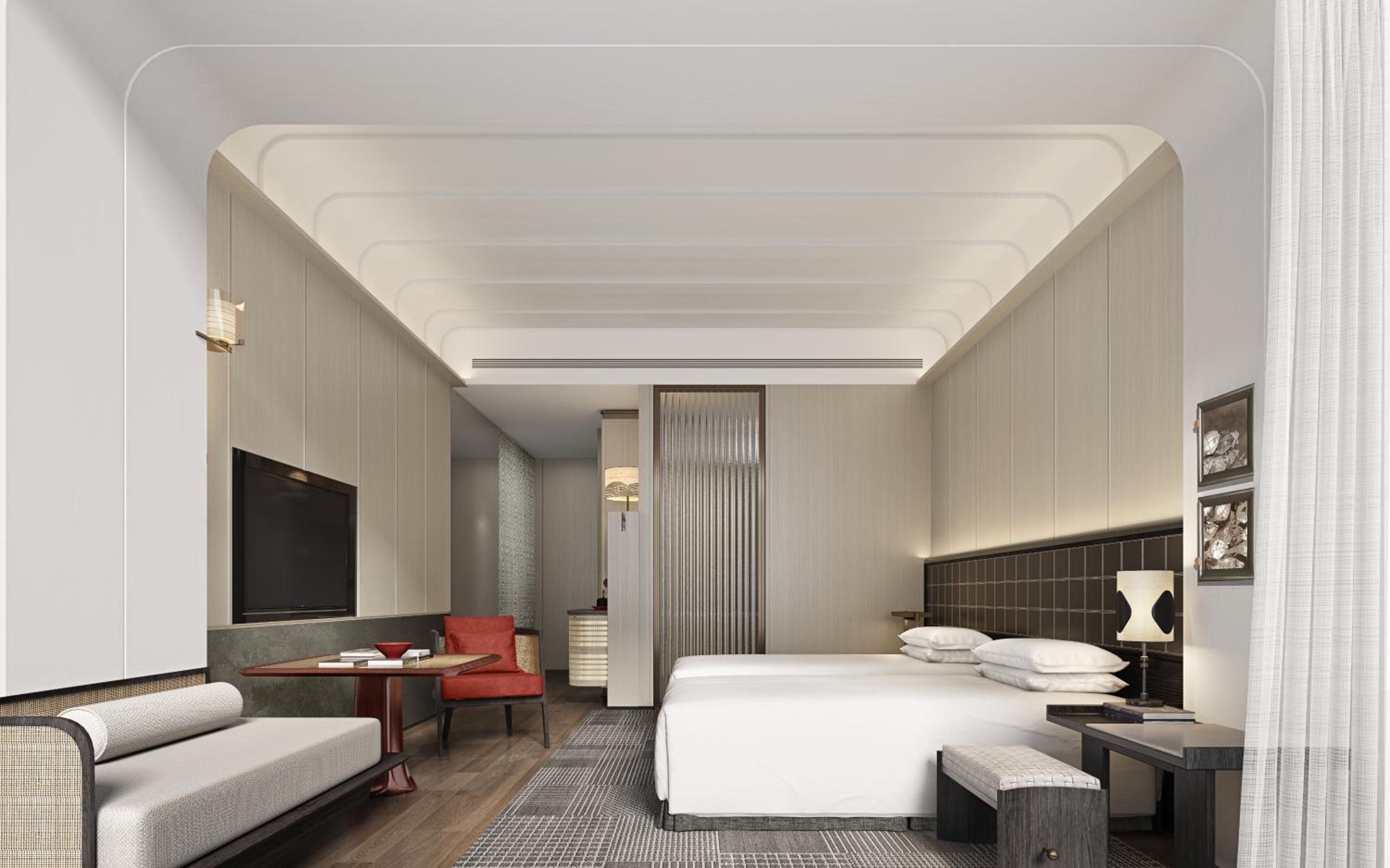 Standard Ocean View - Two Double Beds