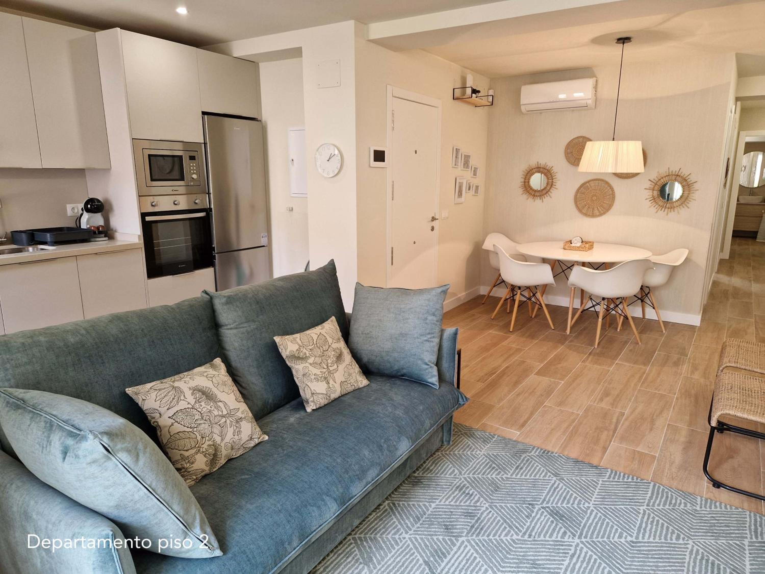 Apartamento de dos habitaciones