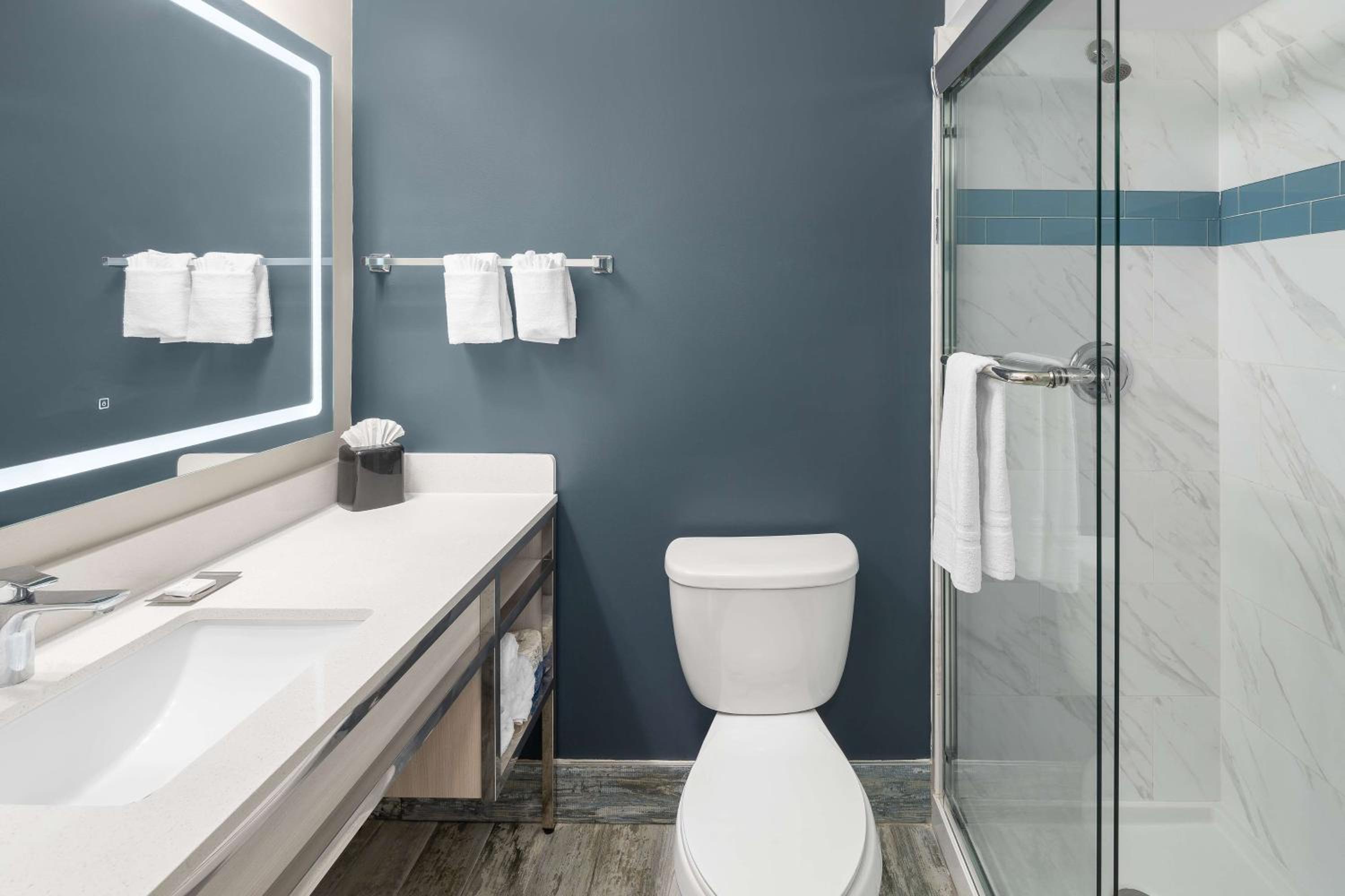 King Studio with Balcony and Fireplace