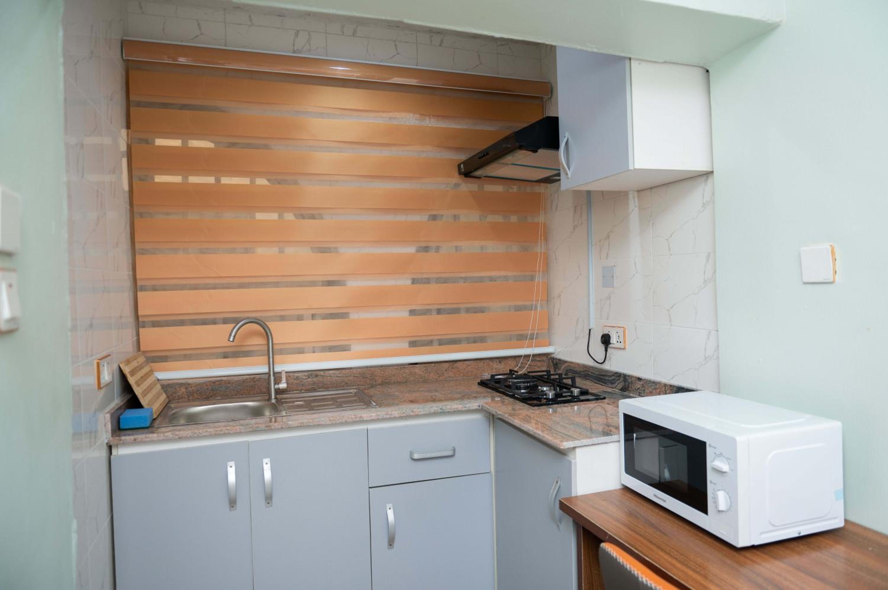 Deluxe One-Bedroom Apartment with Garden View photo 2