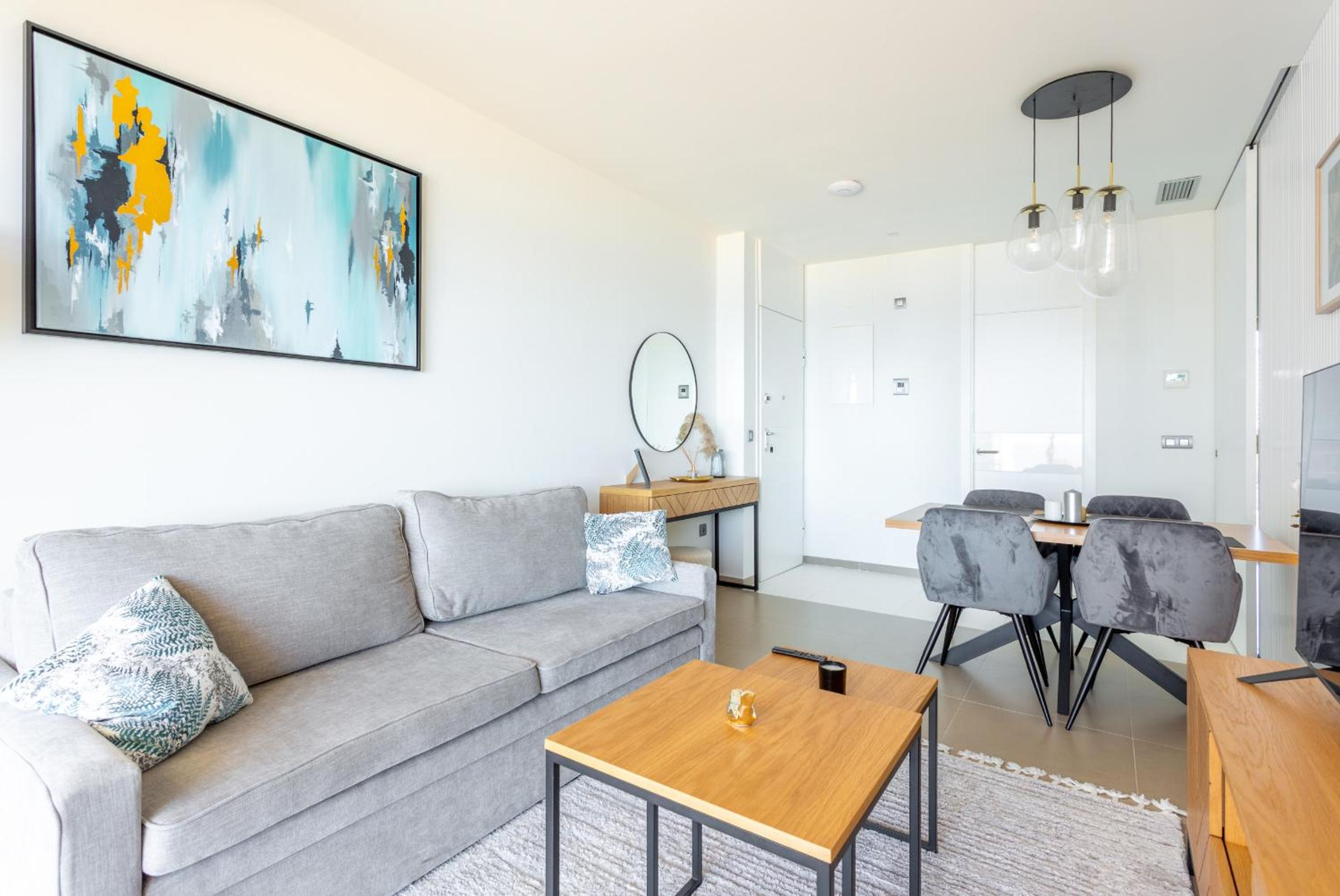 Apartamento con vista al mar