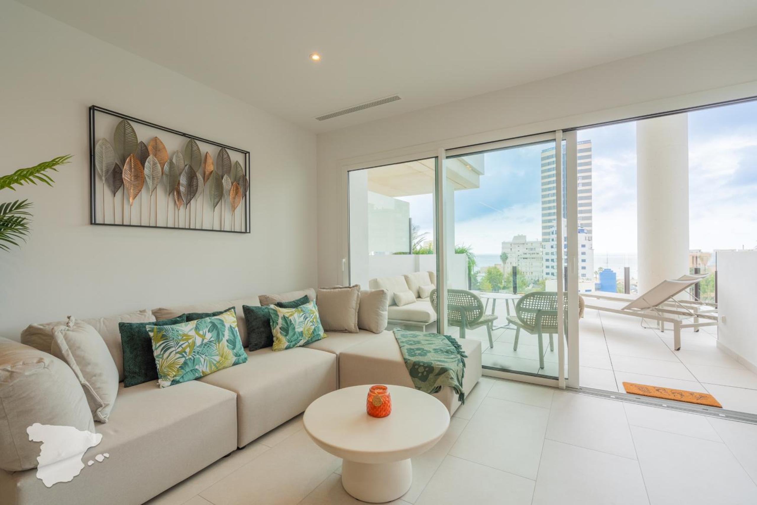 Apartamento con vista al mar
