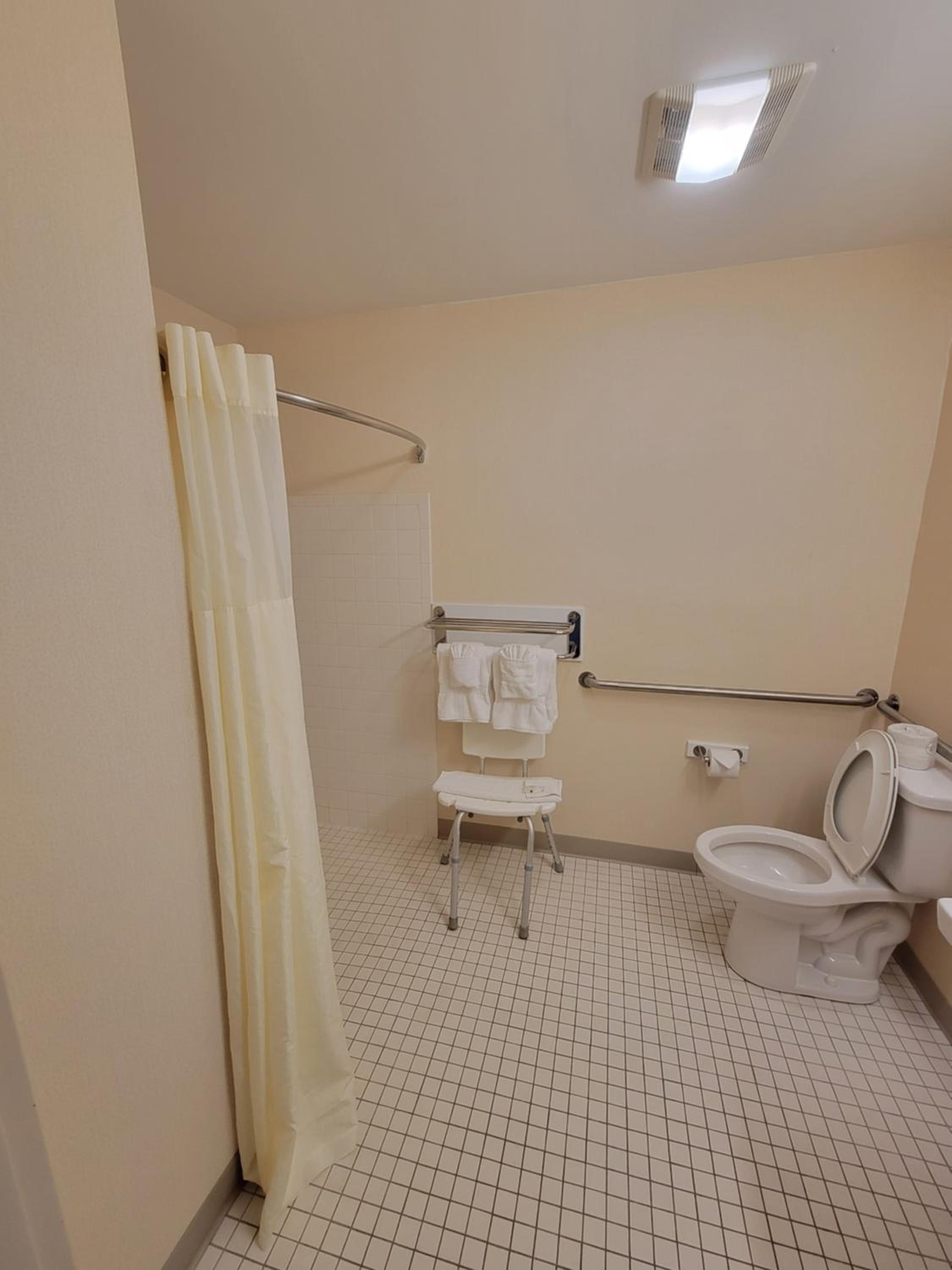 Queen Room with Roll-In Shower - Accessible/Non-Smoking photo 2