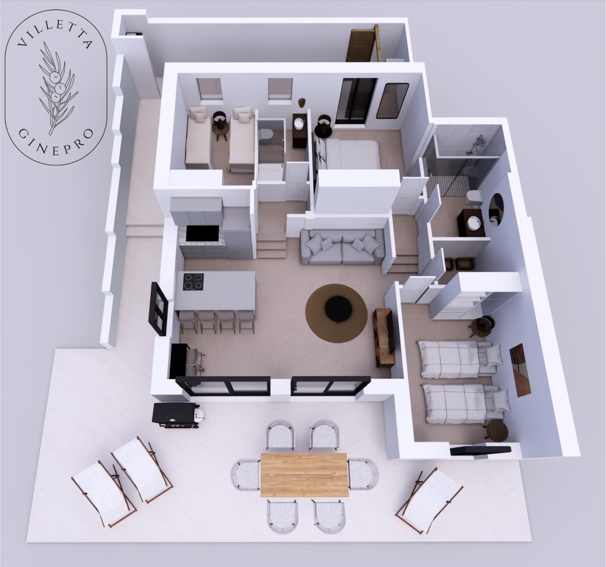 Three-Bedroom Villa photo 3