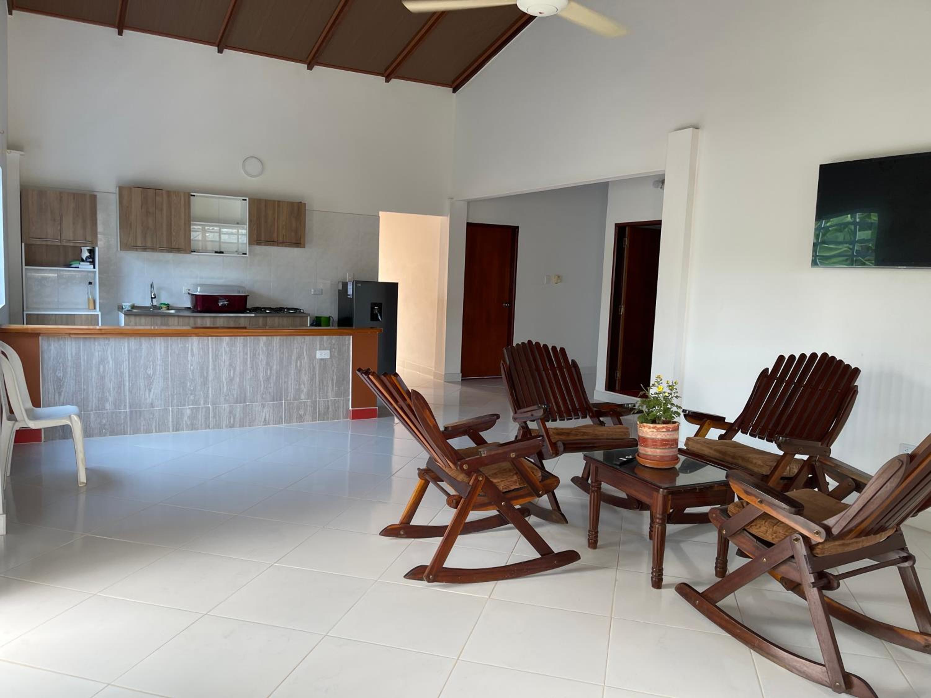 Three-Bedroom Apartment with Balcony