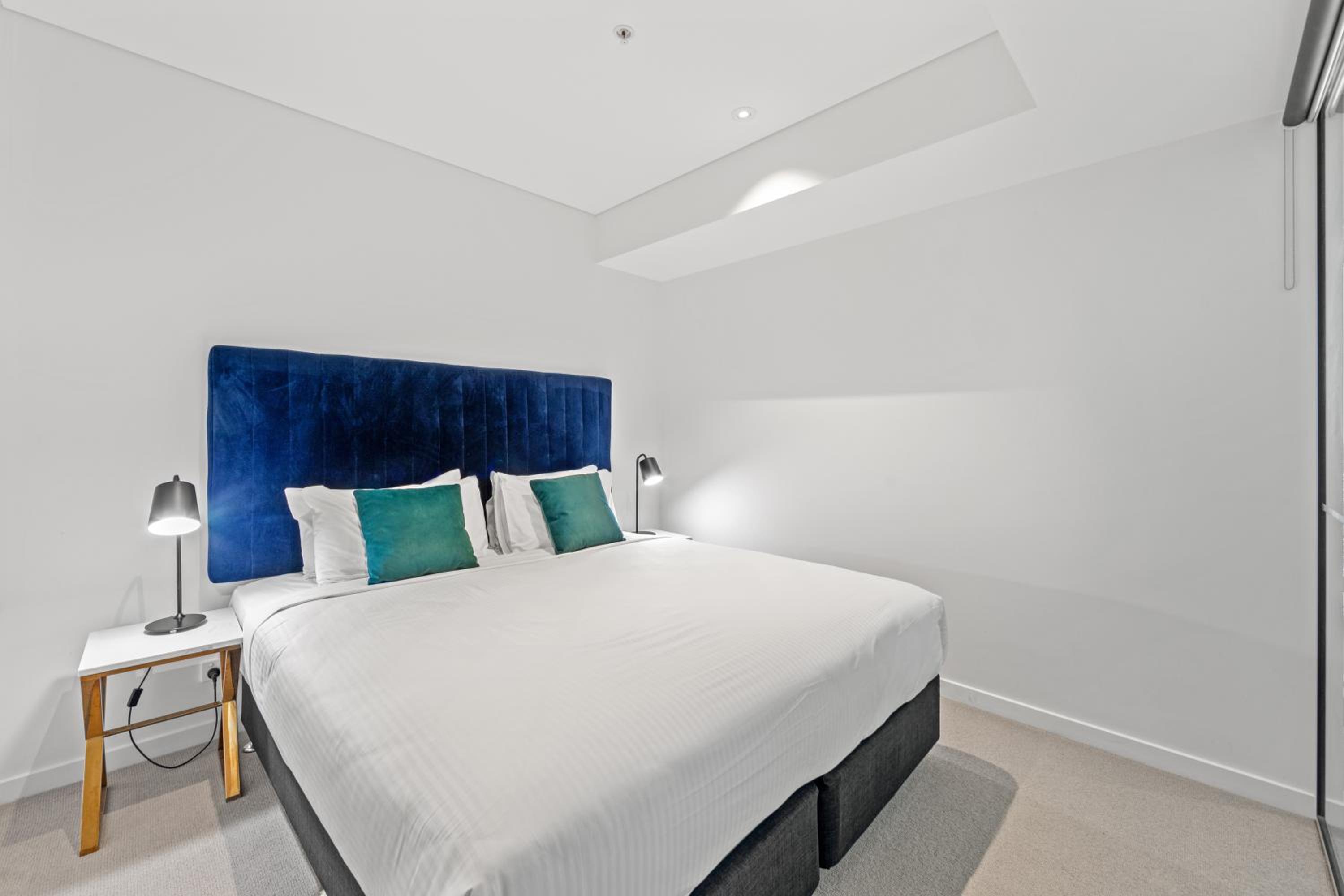 Two Bedroom One Bathroom Compact Sky High Apartment