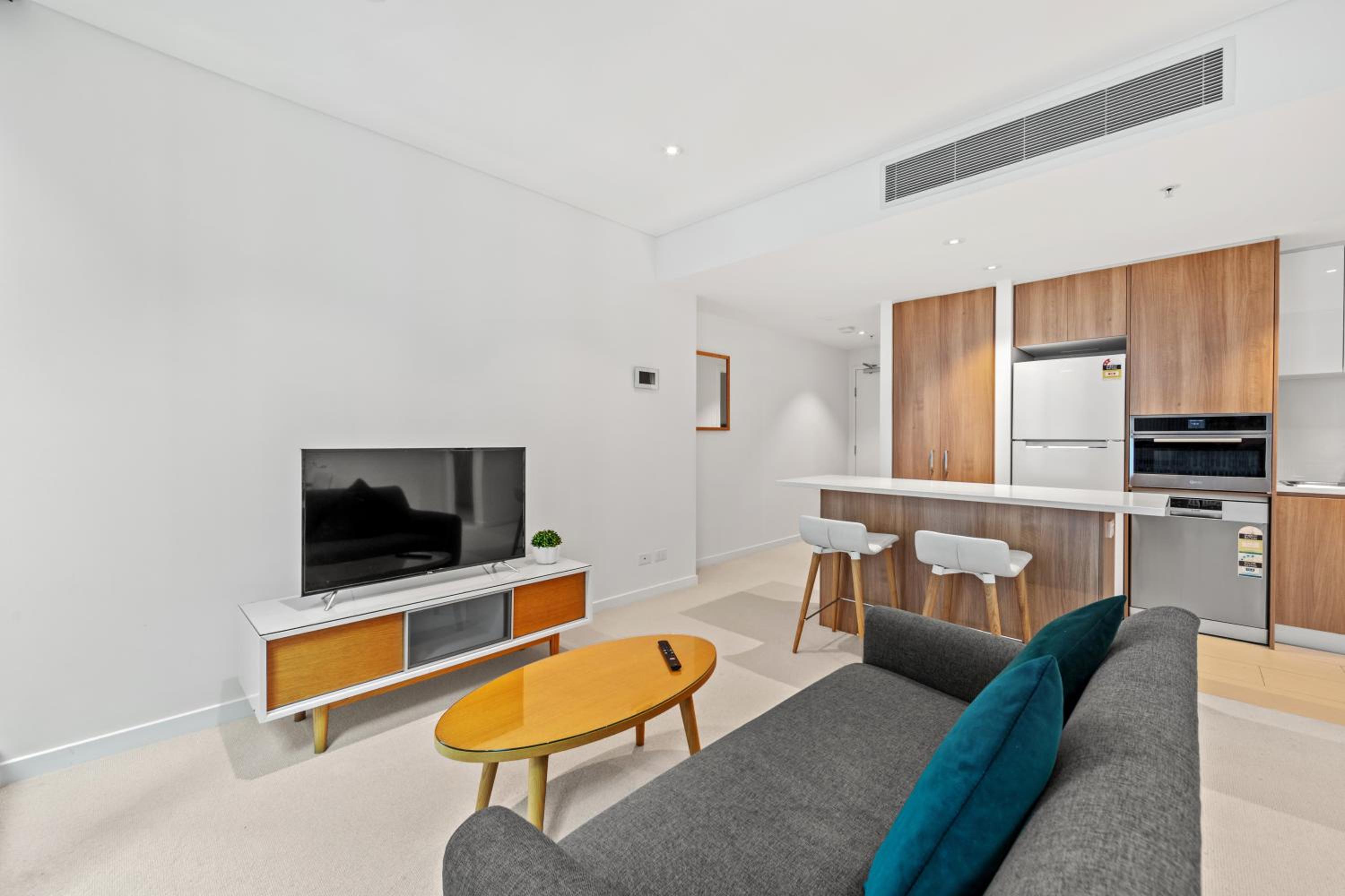 Two Bedroom One Bathroom Compact Apartment