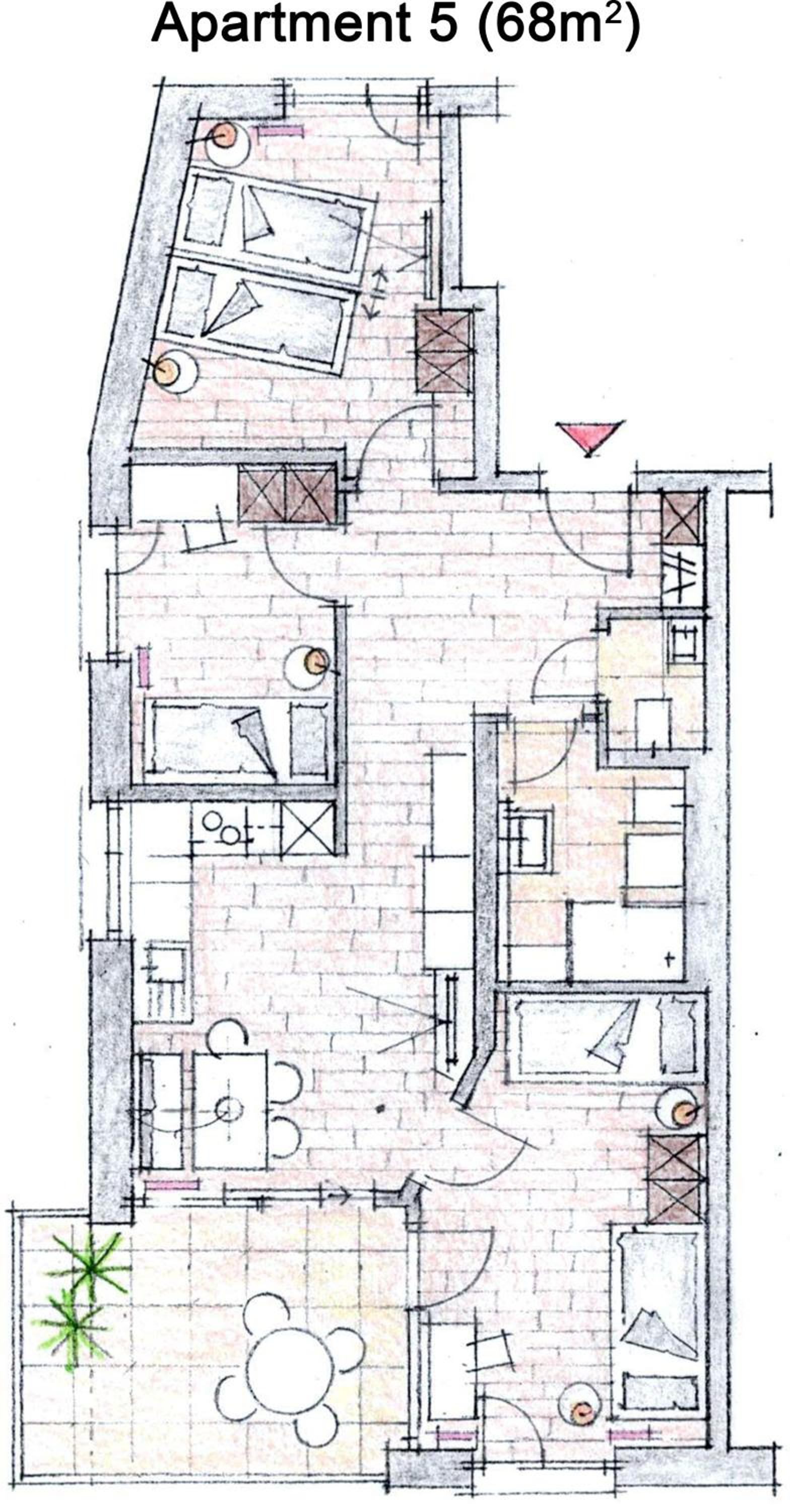 Three-Bedroom Apartment with Balcony photo 1