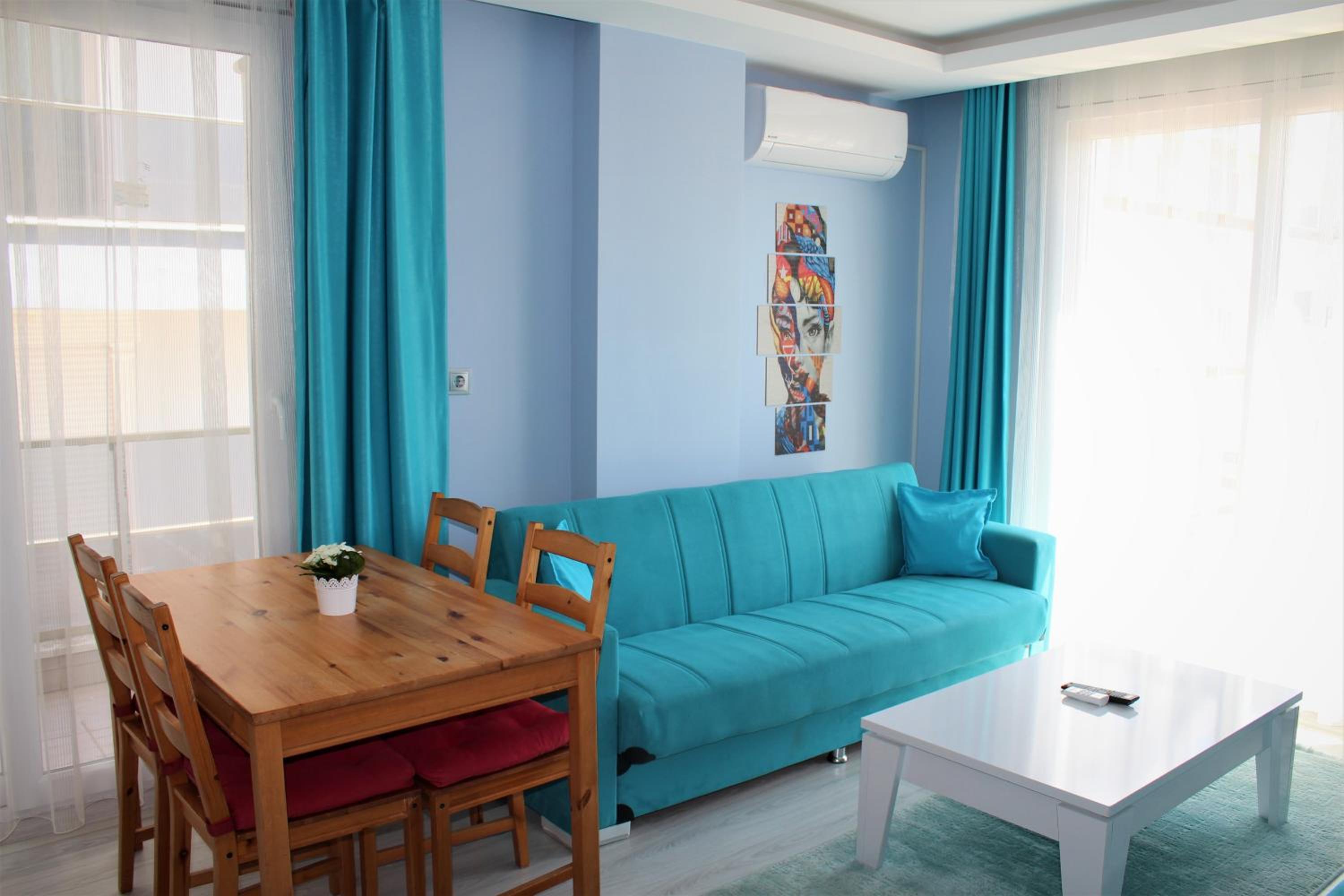 Two-Bedroom Apartment with Balcony