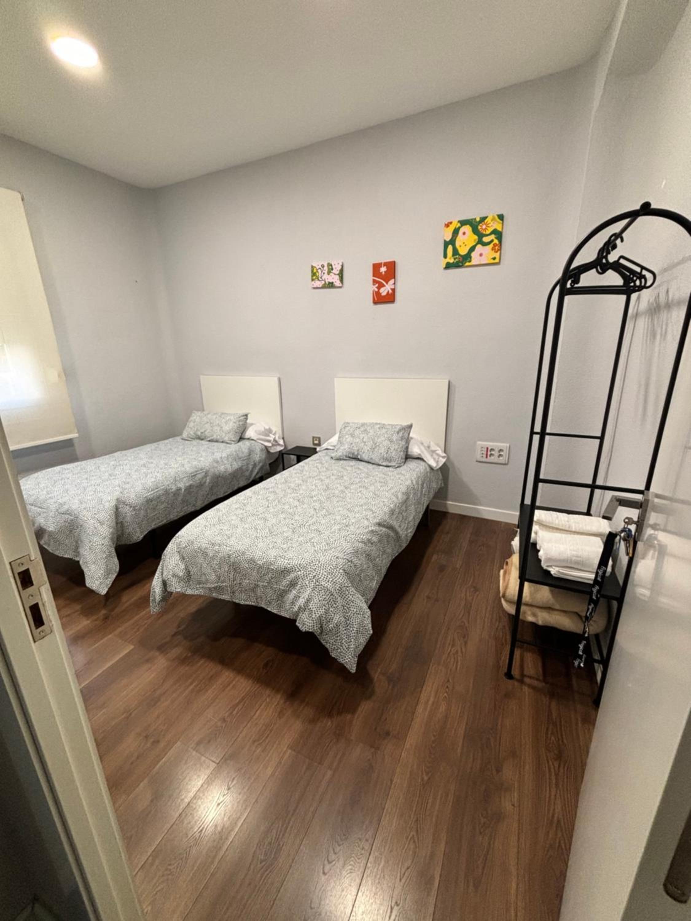 Habitación doble con baño compartido