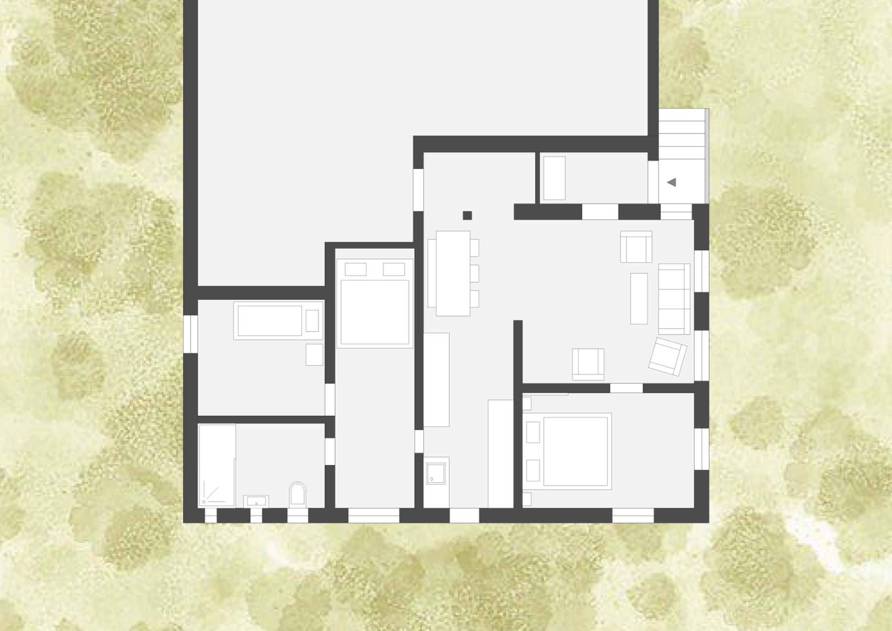 Three-Bedroom Apartment with Terrace - Photo 3