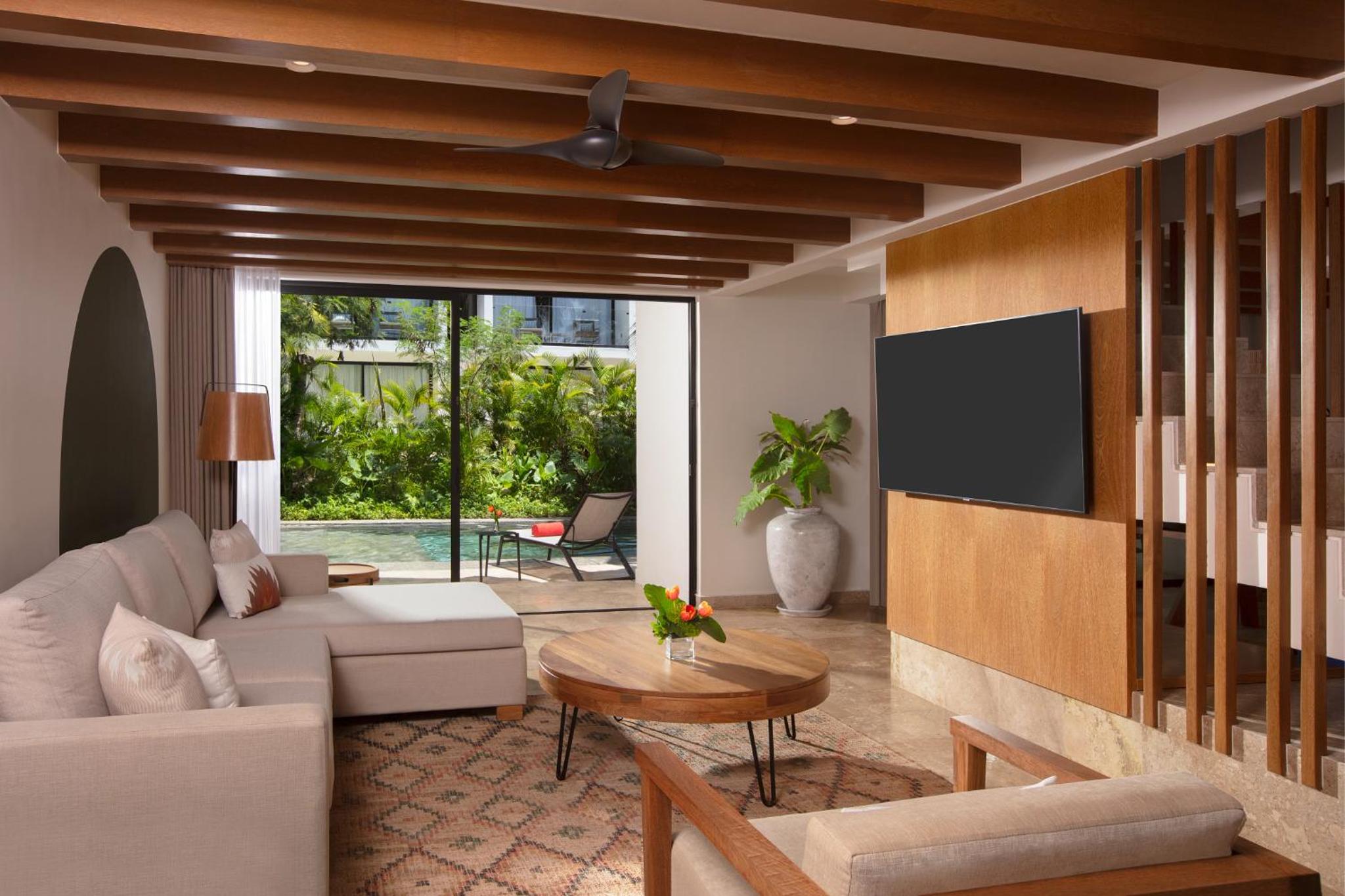 Relax in this spacious, stylish retreat.