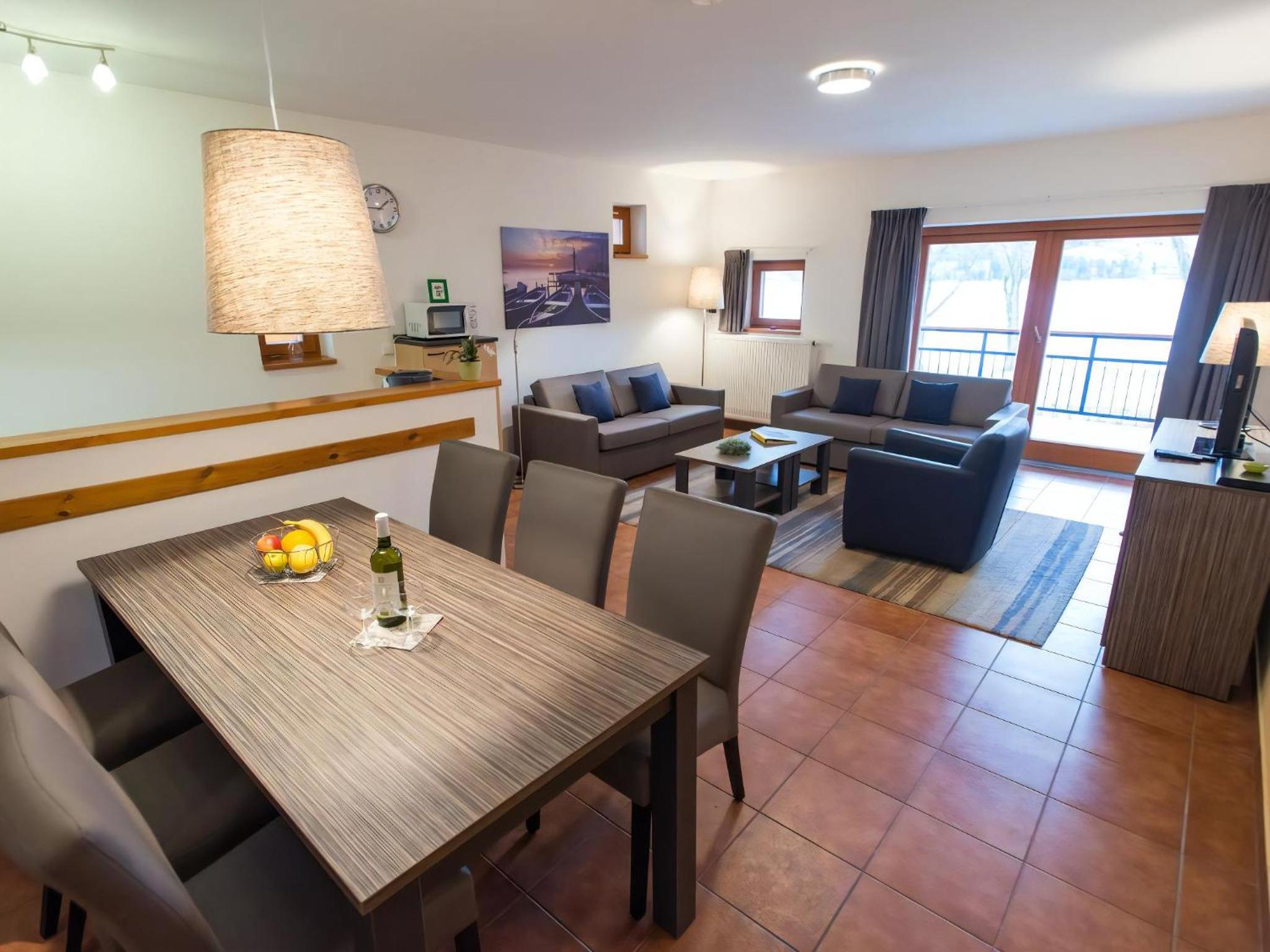 Two-Bedroom Apartment with Balcony