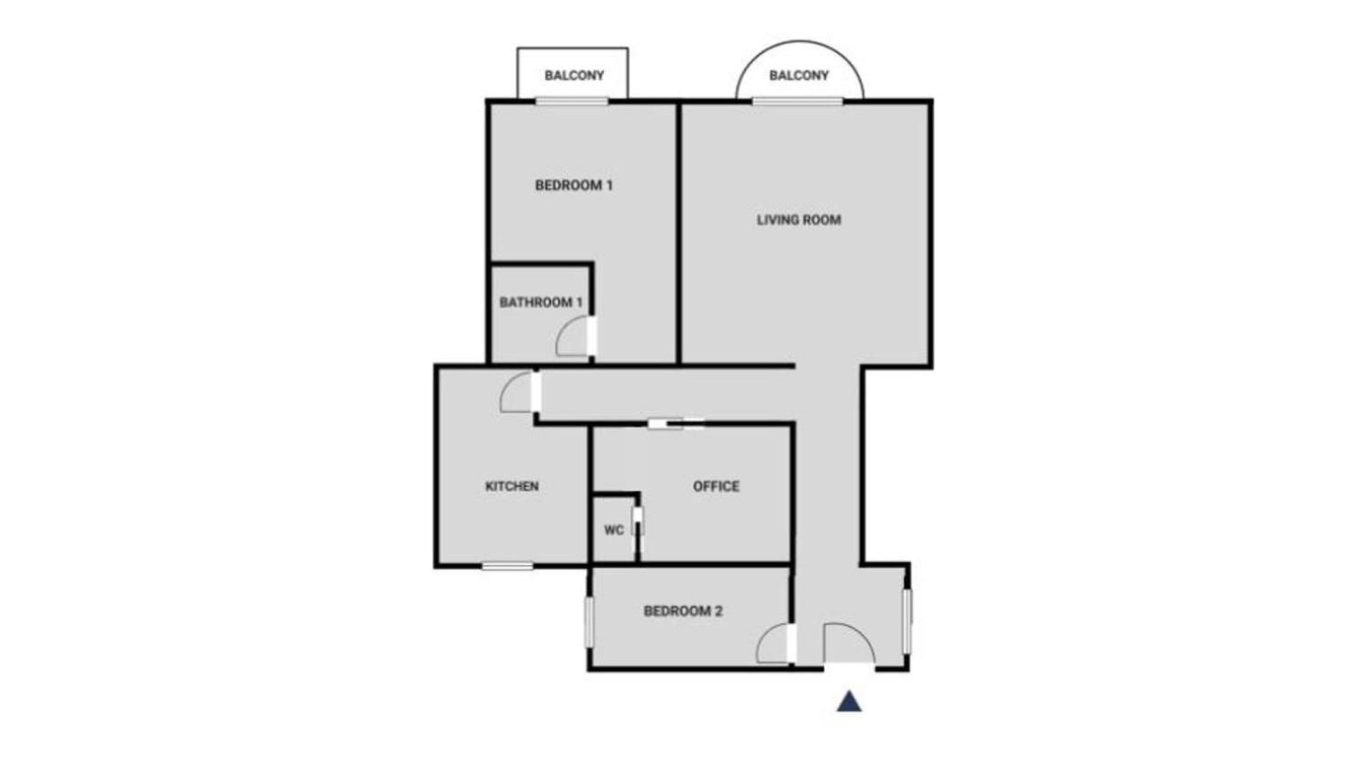 Three-Bedroom Apartment photo 2