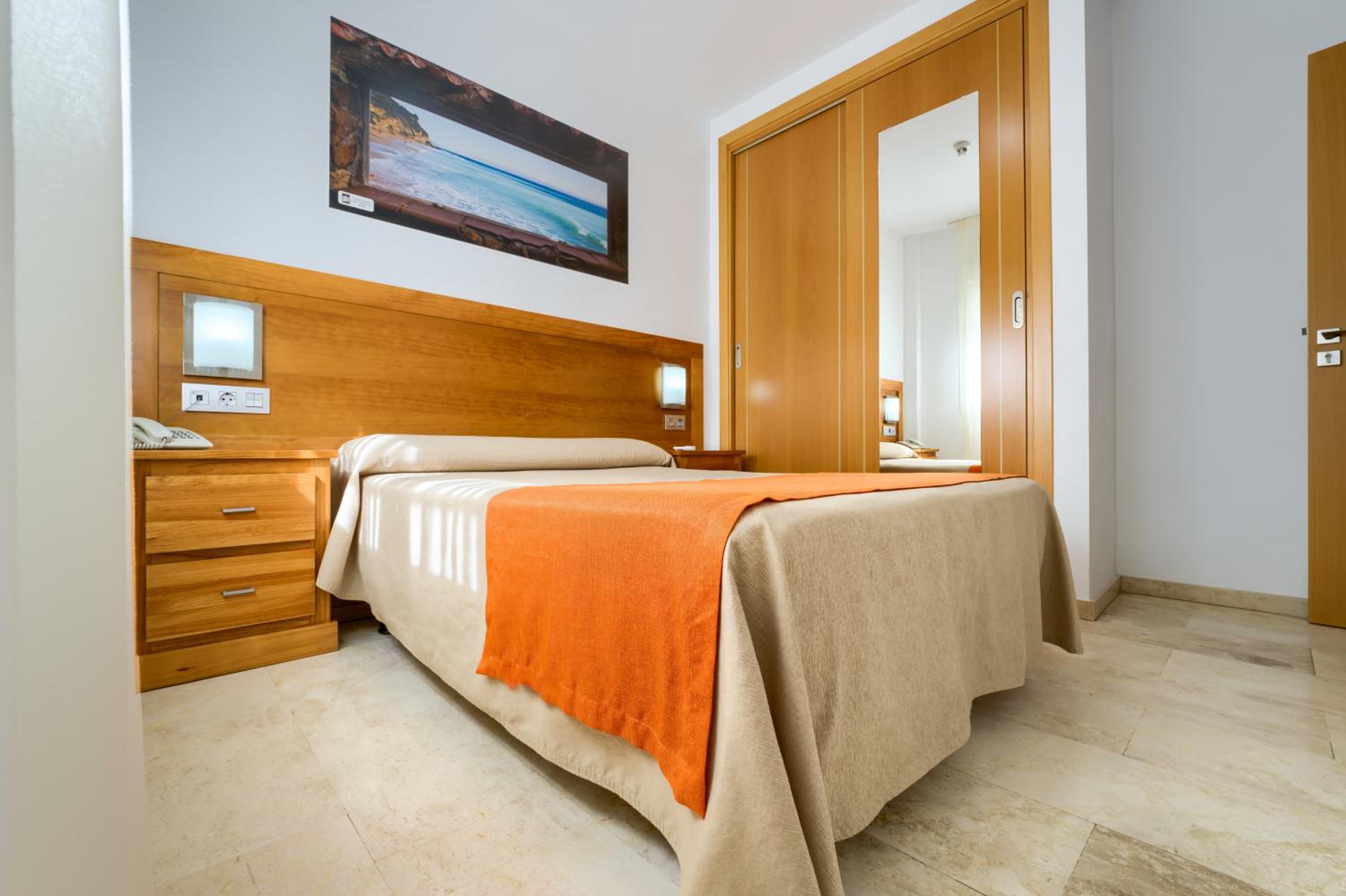 Apartamento de una habitación sin terraza