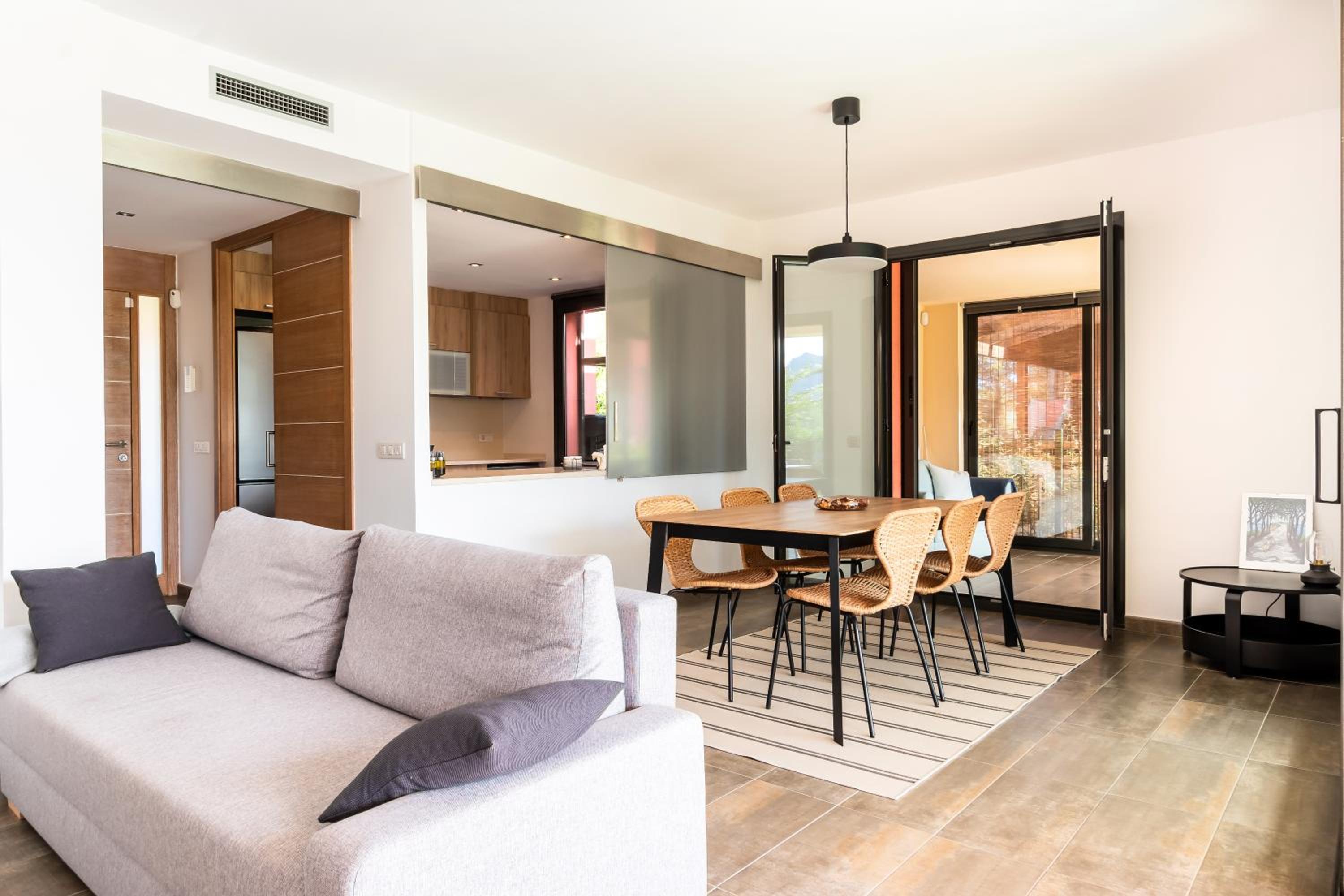 Casa de tres habitaciones
