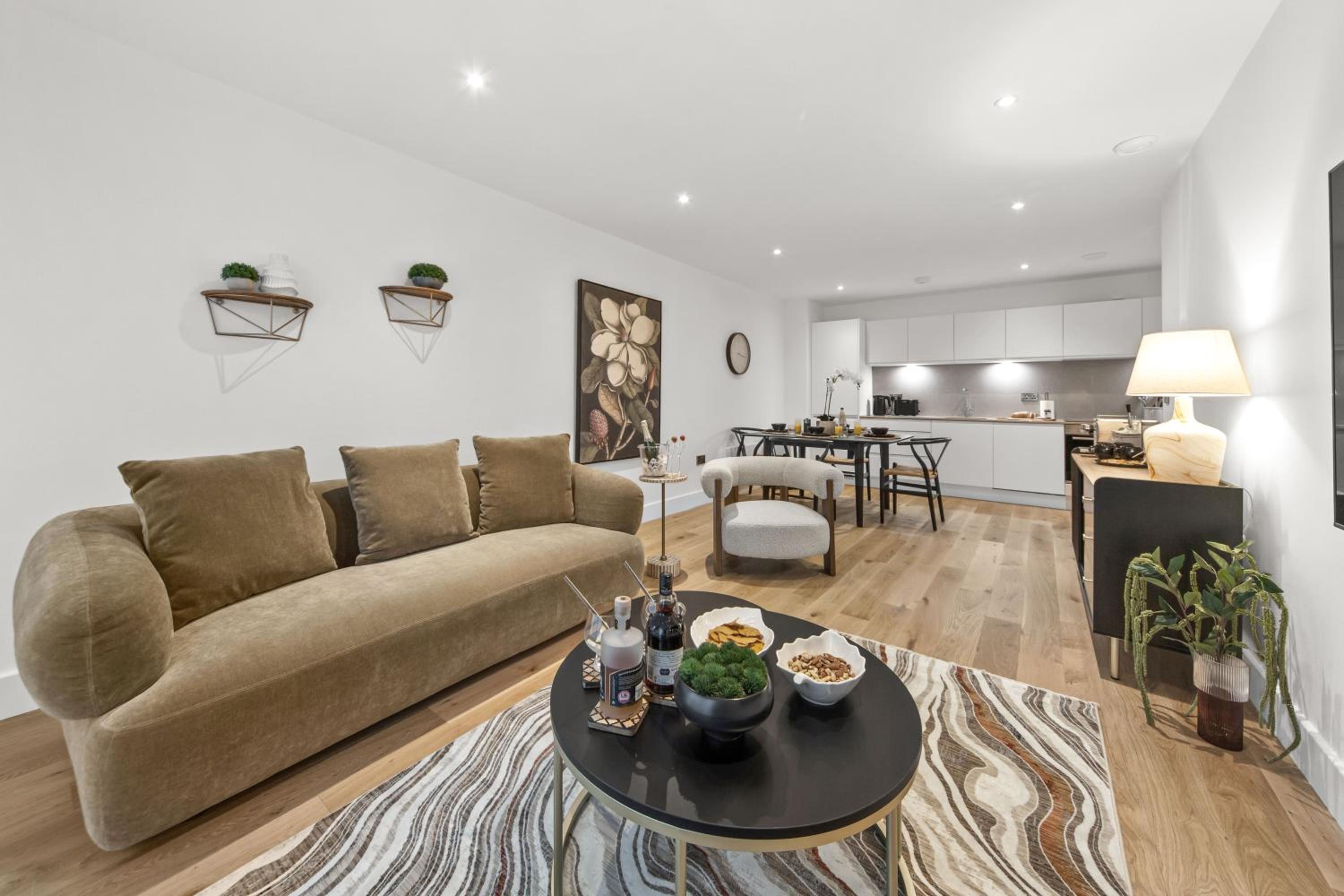 Two-Bedroom Apartment with Balcony