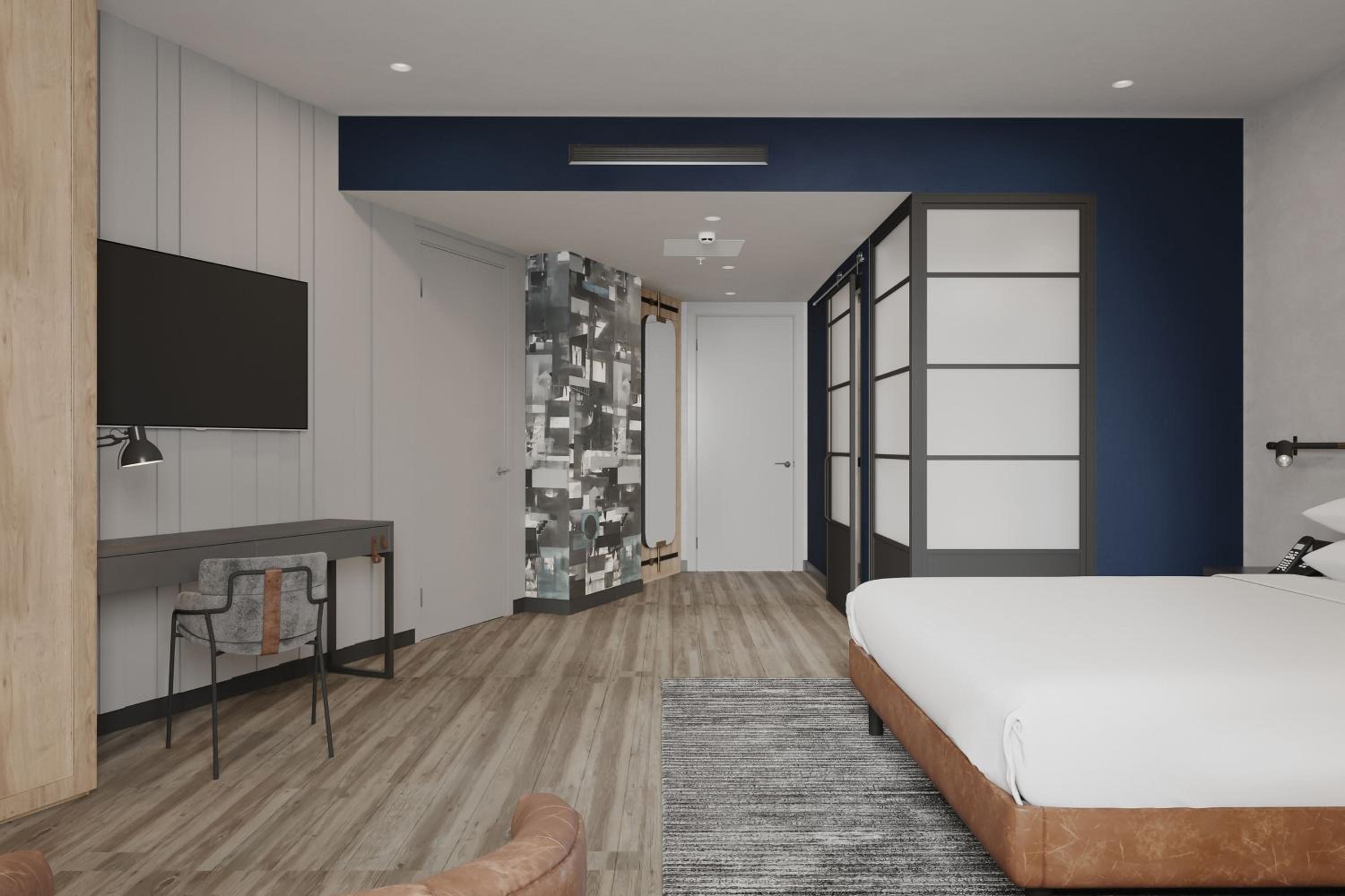 Deluxe King Room with City View photo 2
