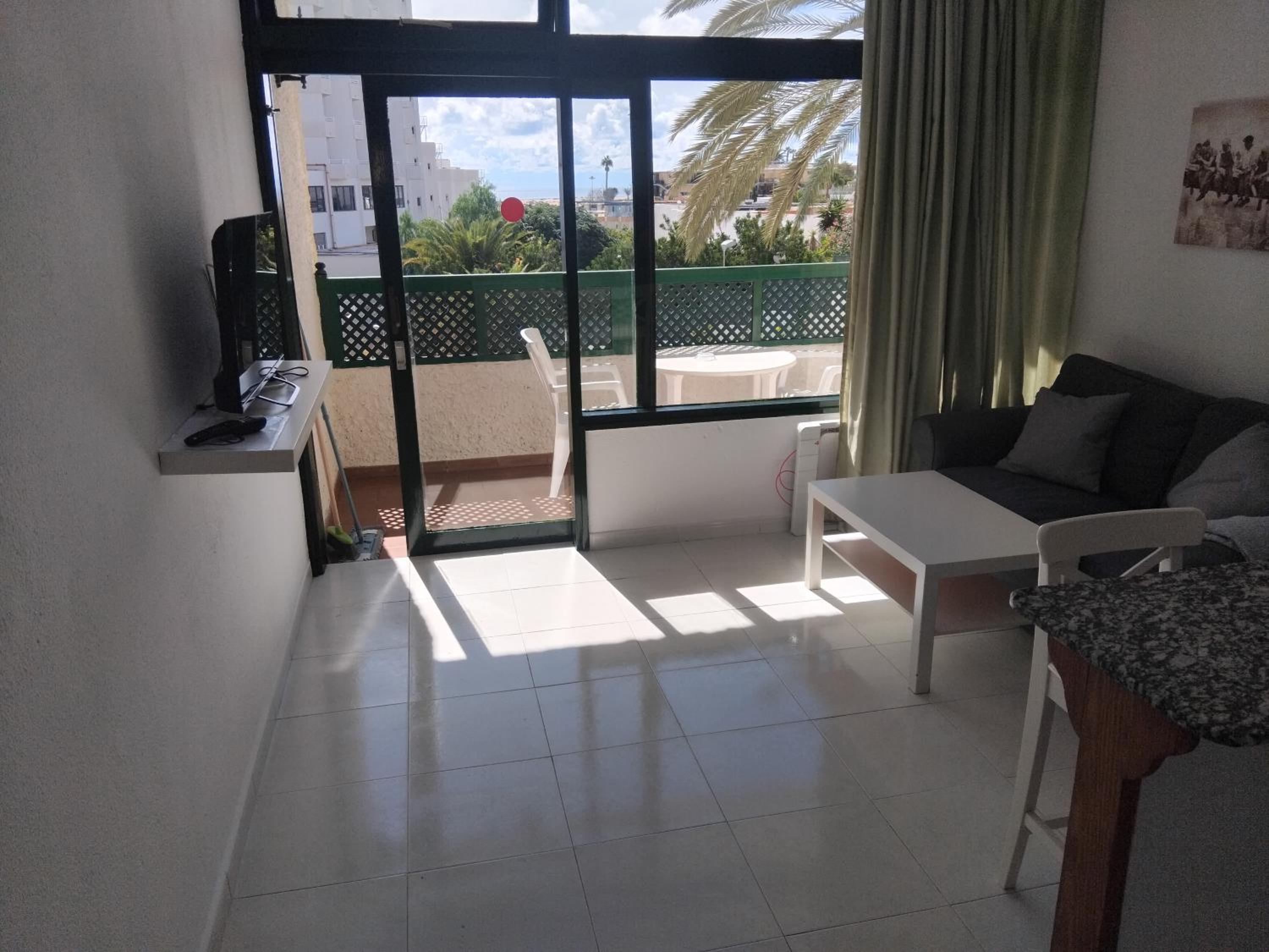 Apartamento de una habitación con vista.