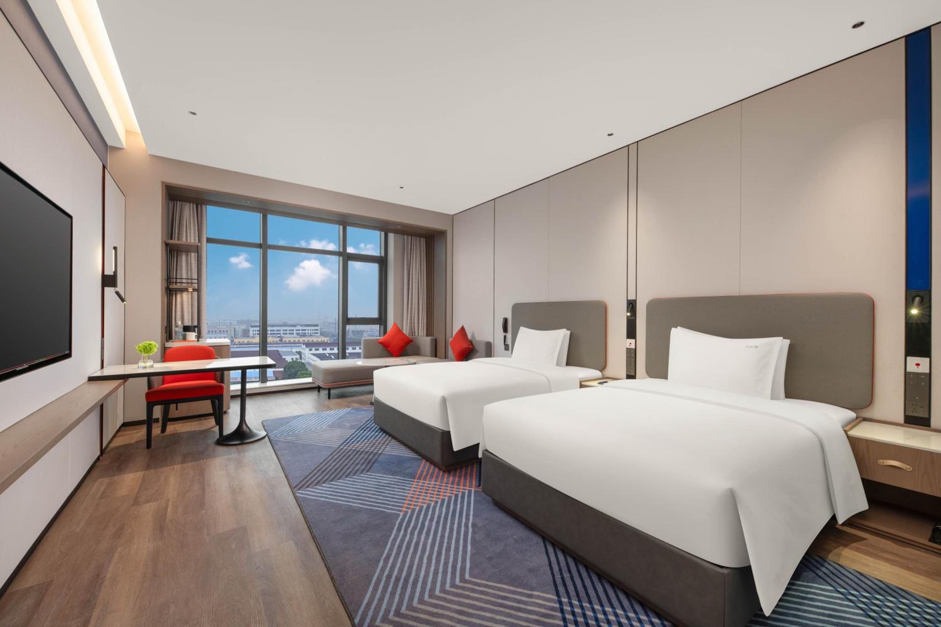 Double Room with Two Double Beds - Mobility Accessible