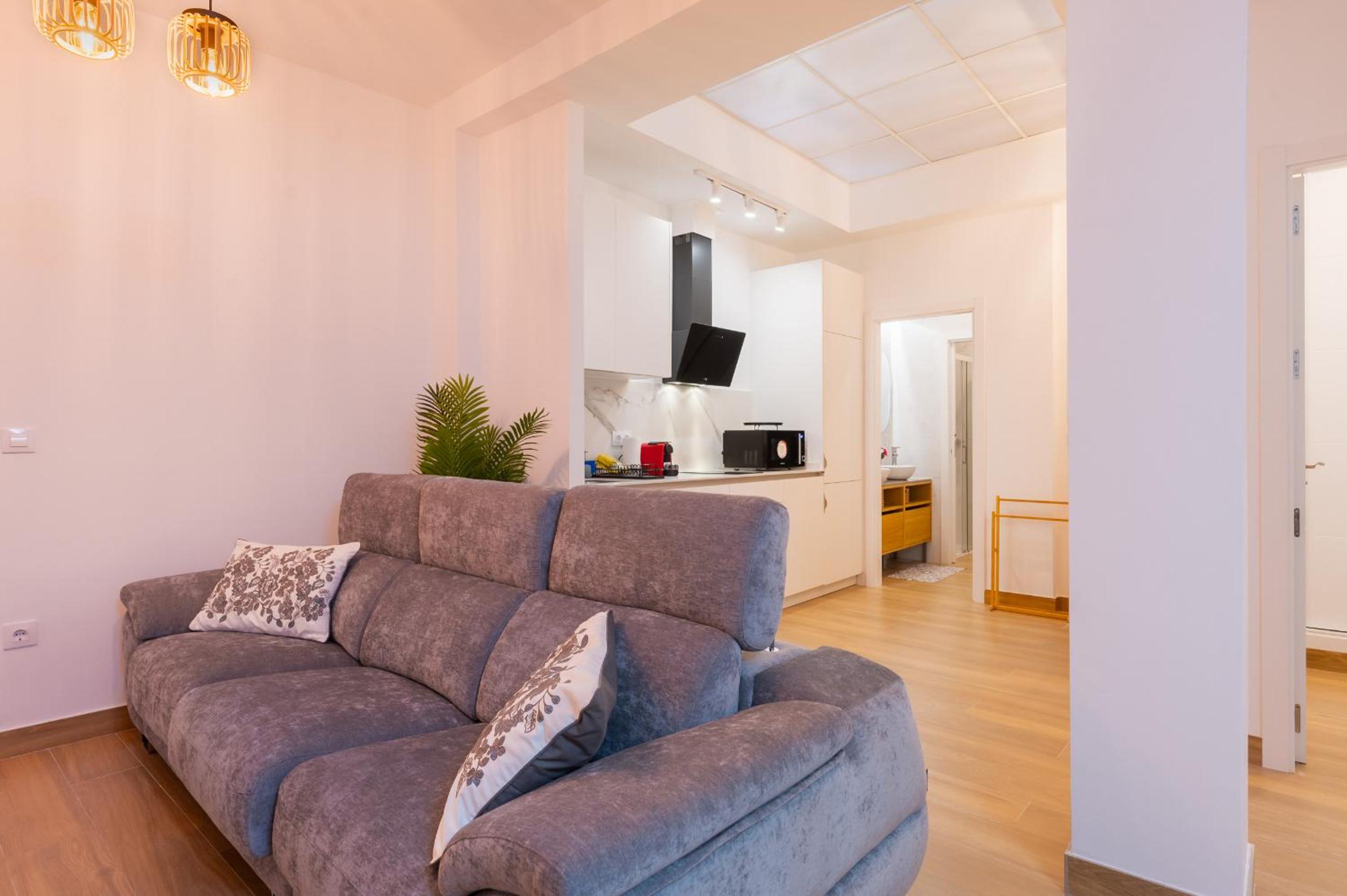 Apartamento de dos habitaciones