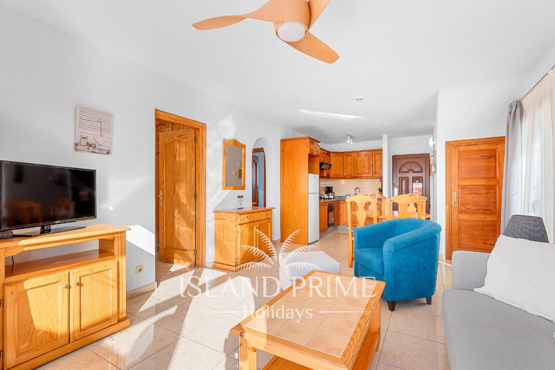 Apartamento de dos habitaciones
