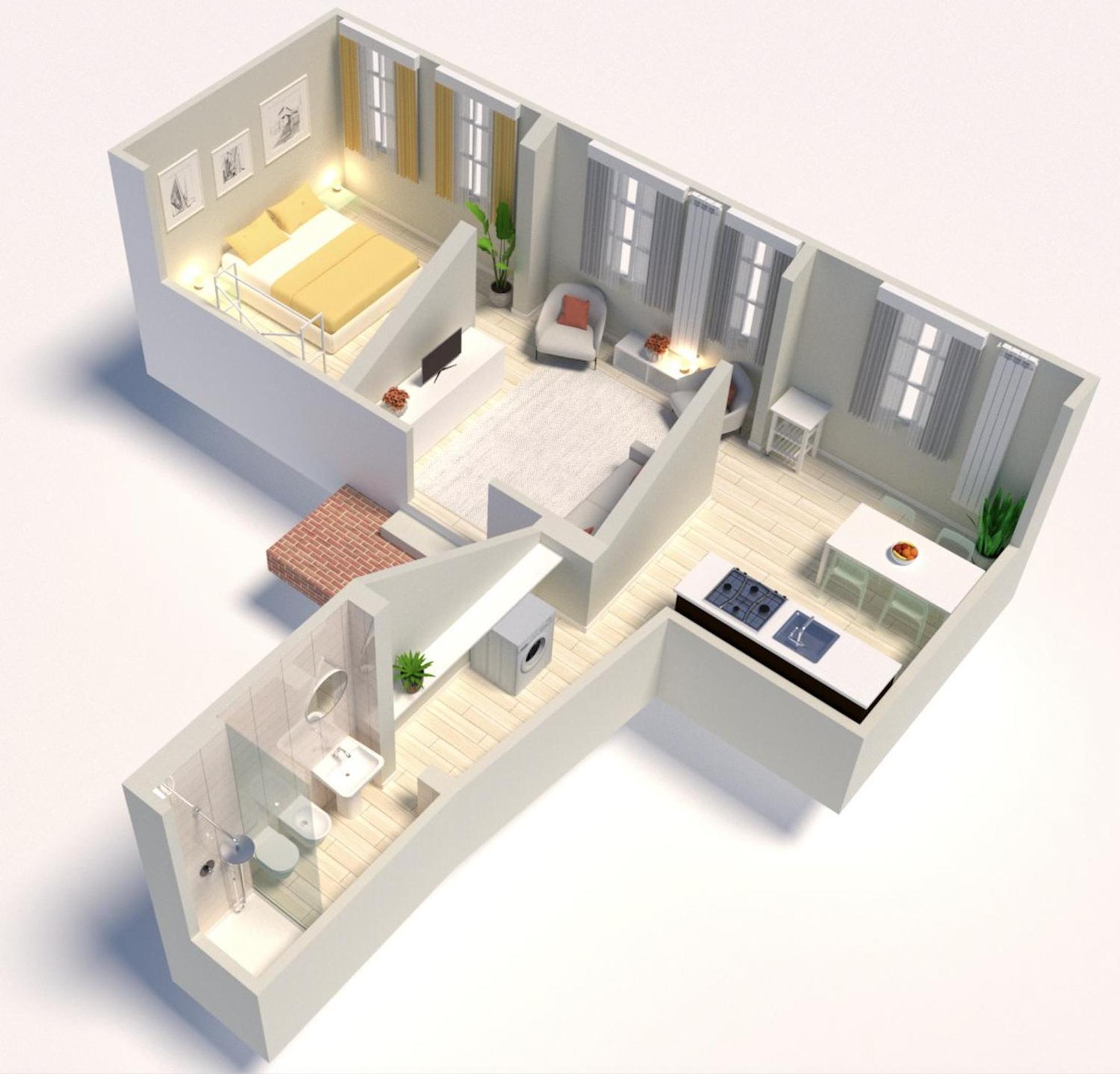 One-Bedroom Apartment photo 3
