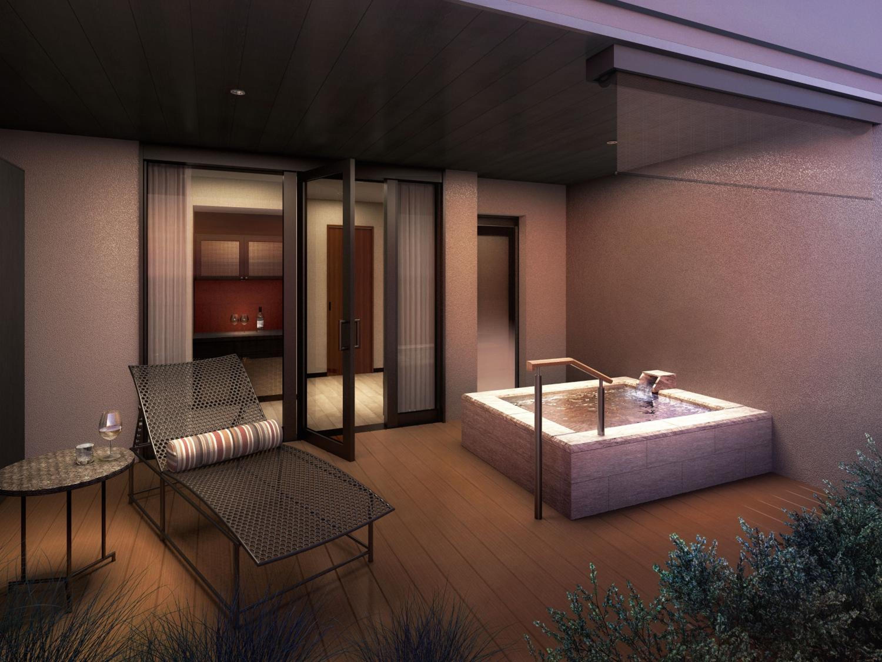 Premium Twin with Open-air Bath & Terrace - Non-Smoking photo 2