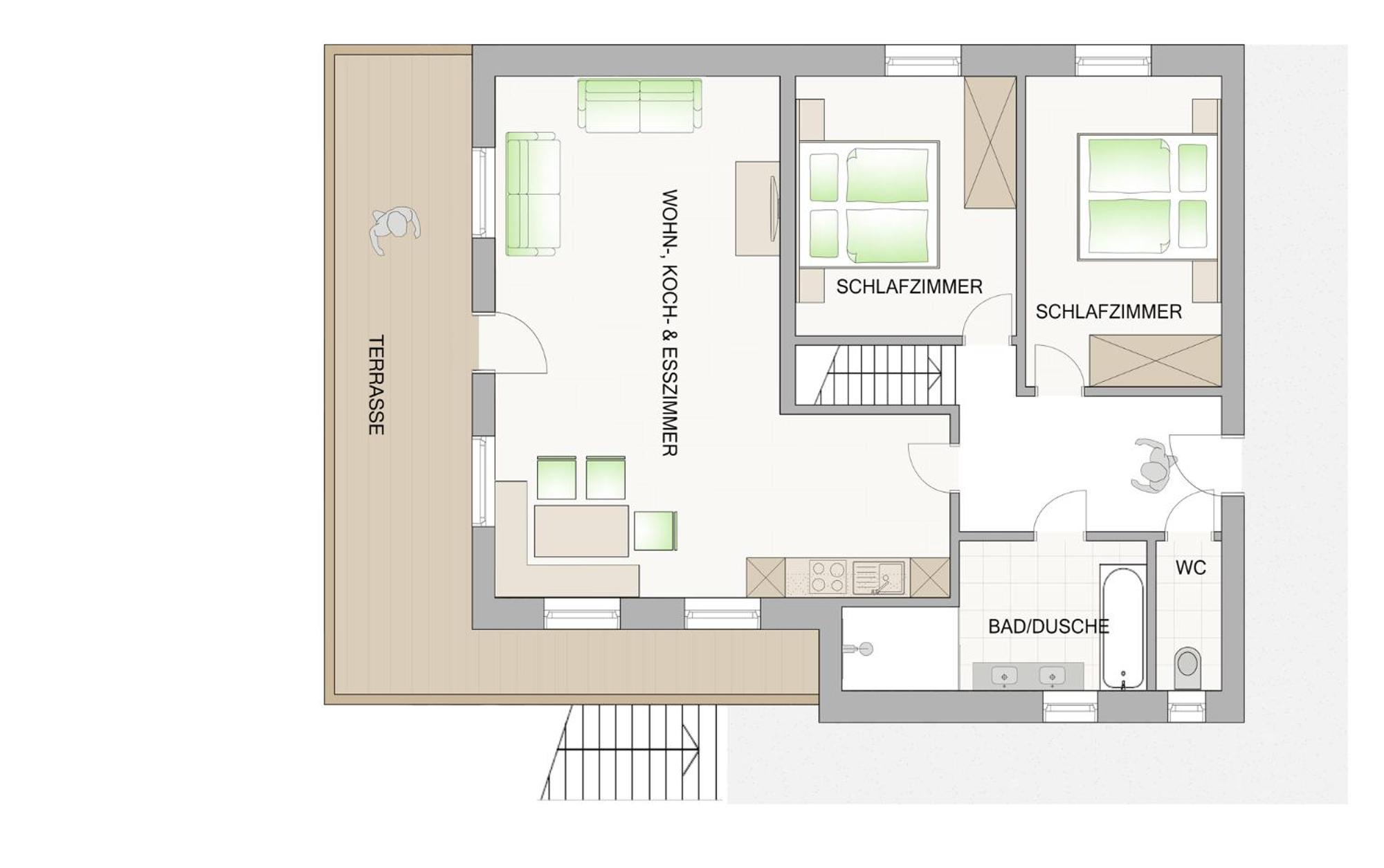Three-Bedroom Chalet photo 2
