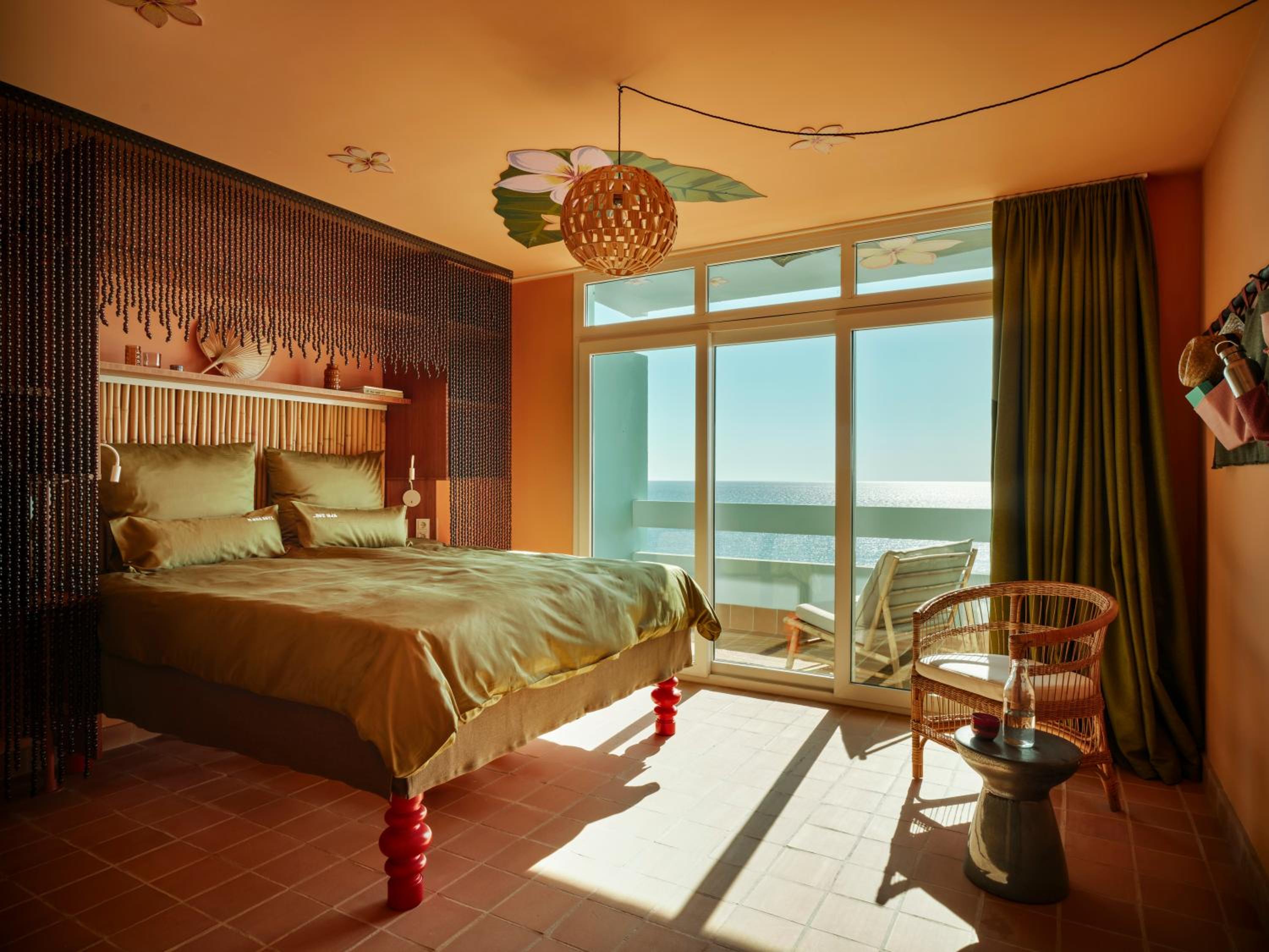 Habitación Doble Deluxe con Balcón y Vista al Mar