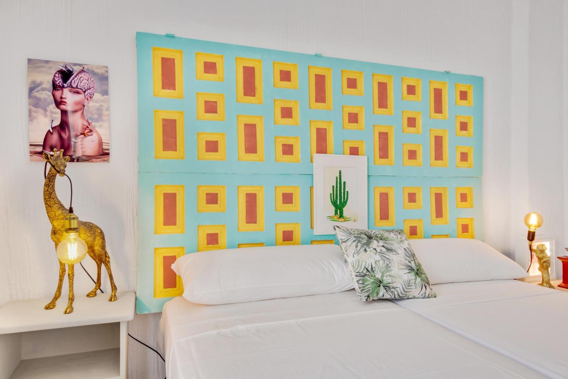 Apartamento de dos habitaciones con balcón
