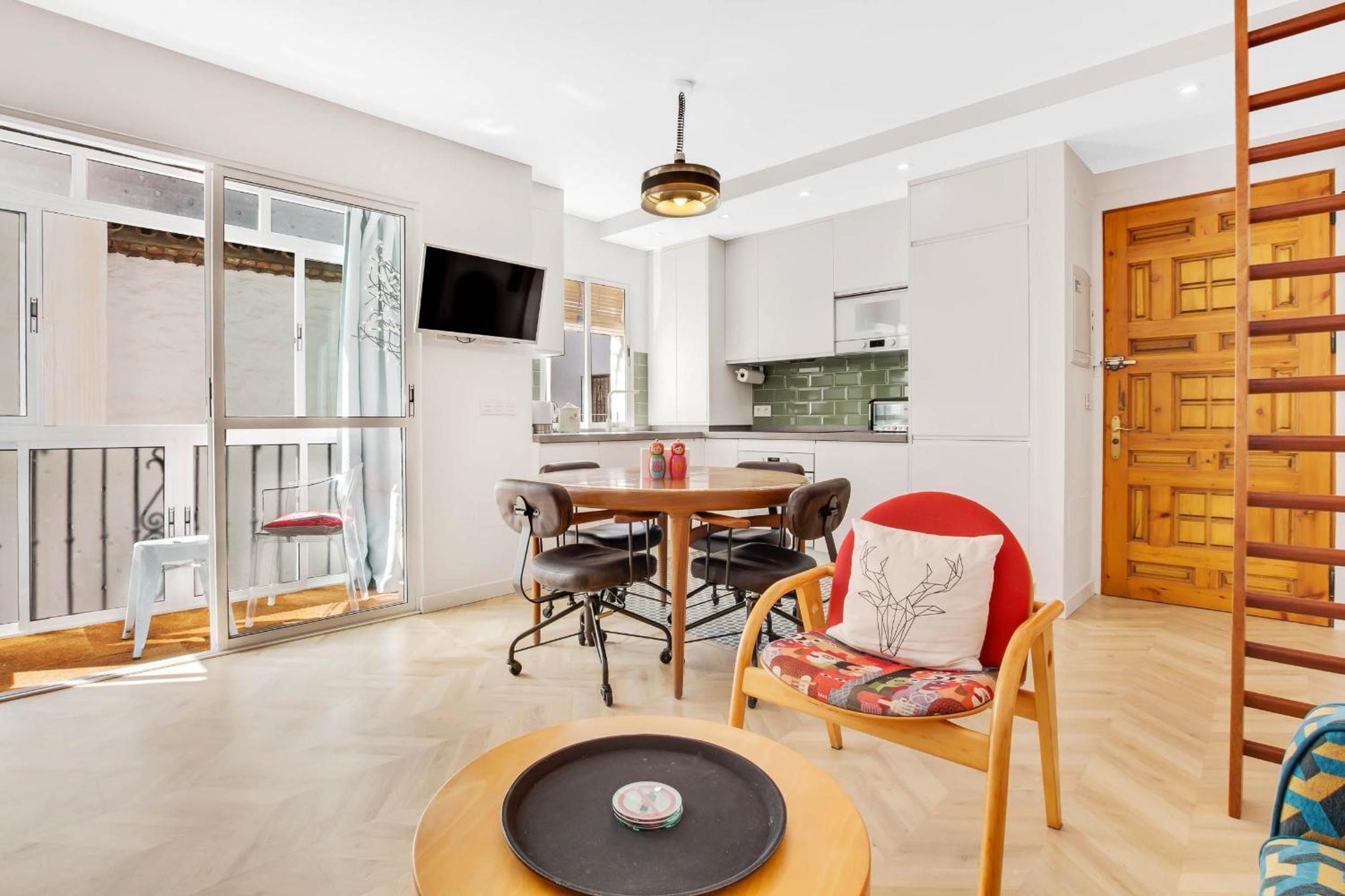 Apartamento de dos habitaciones