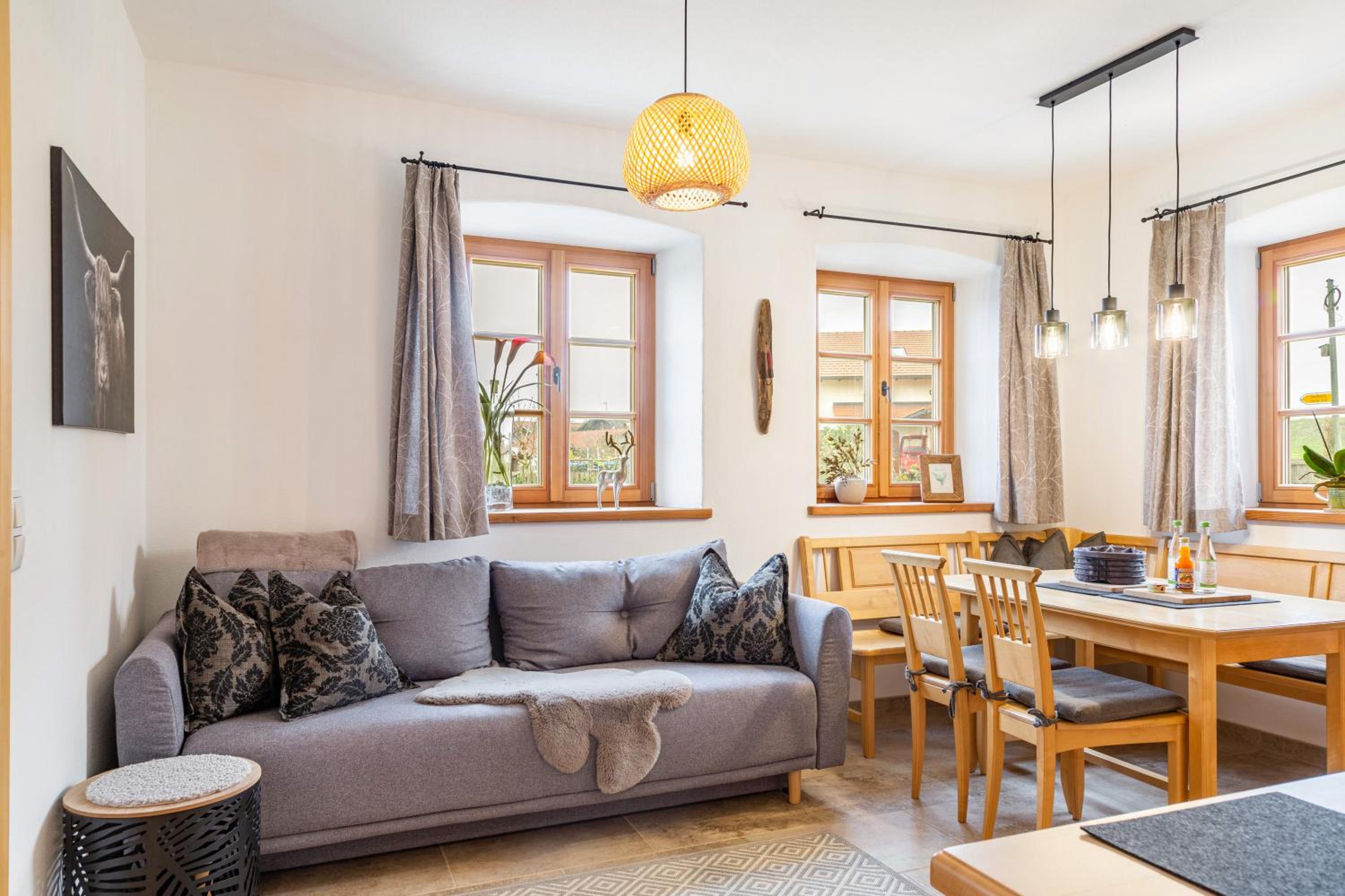 One-Bedroom Apartment with Garden View