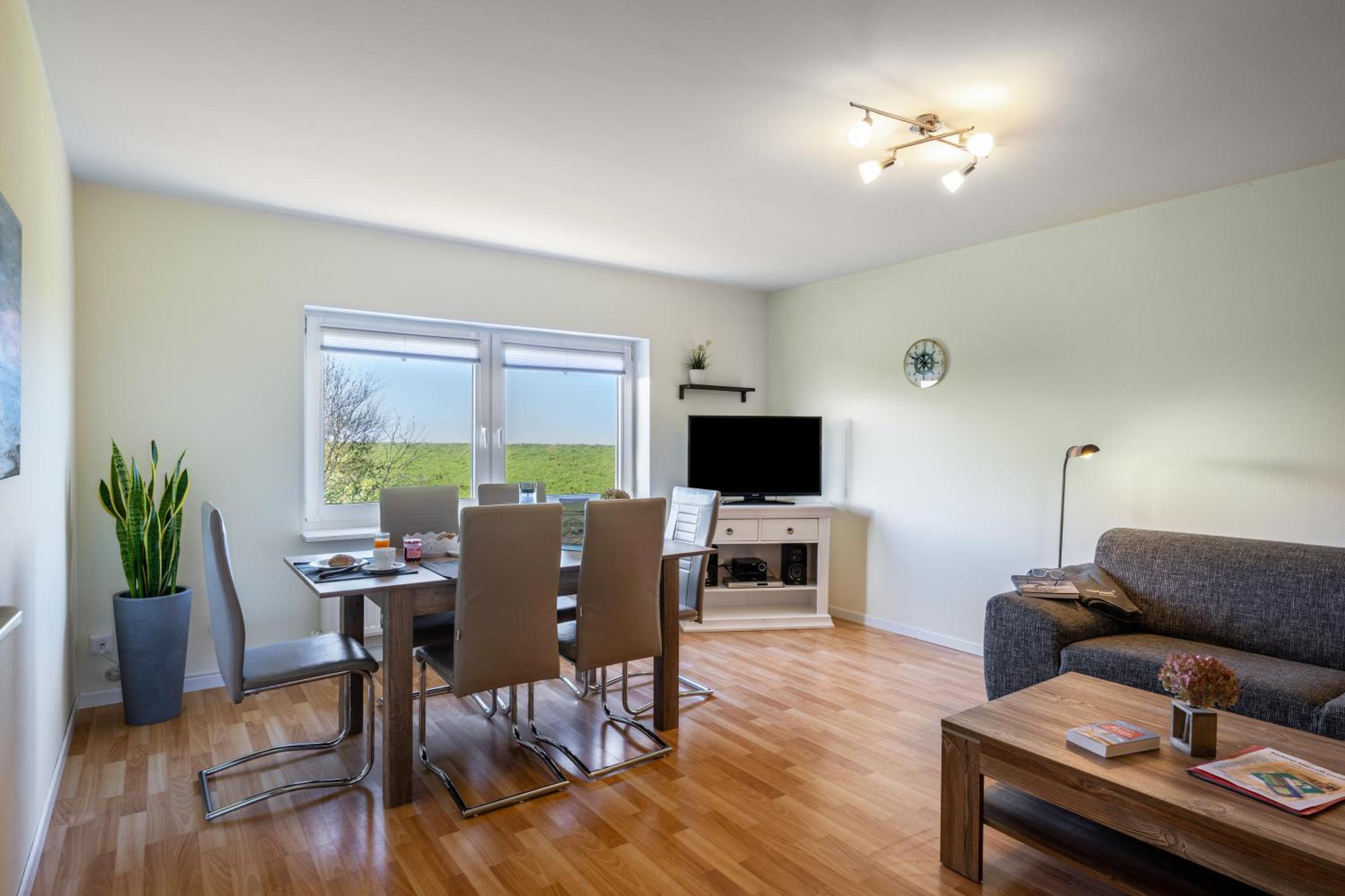 Three-Bedroom Apartment with Water View
