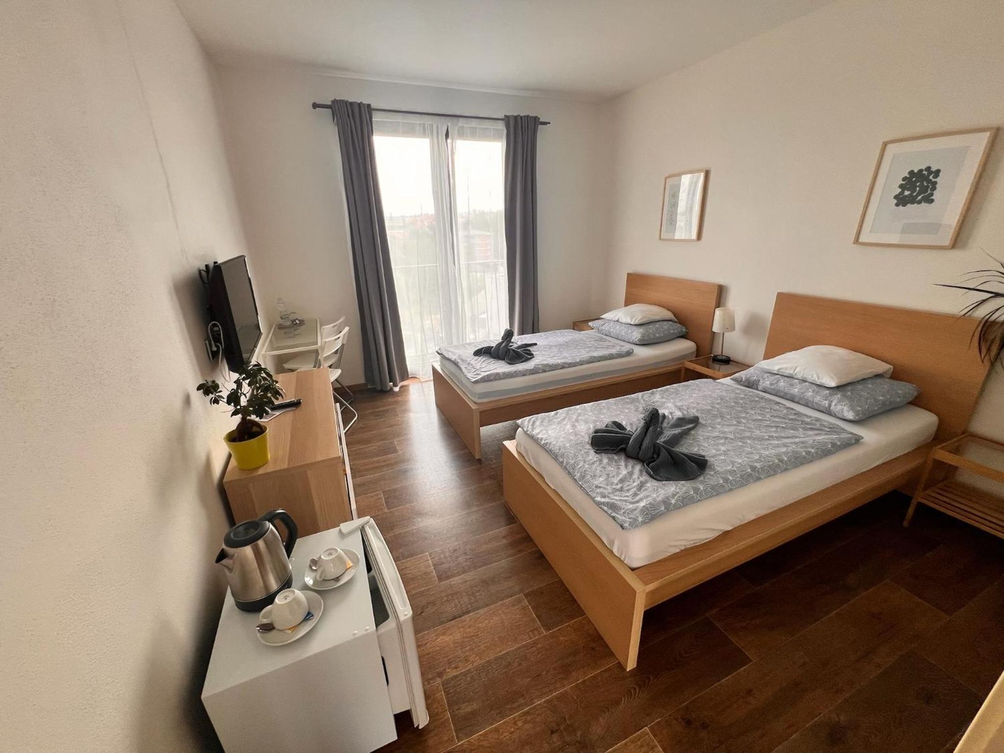 Twin Room with View