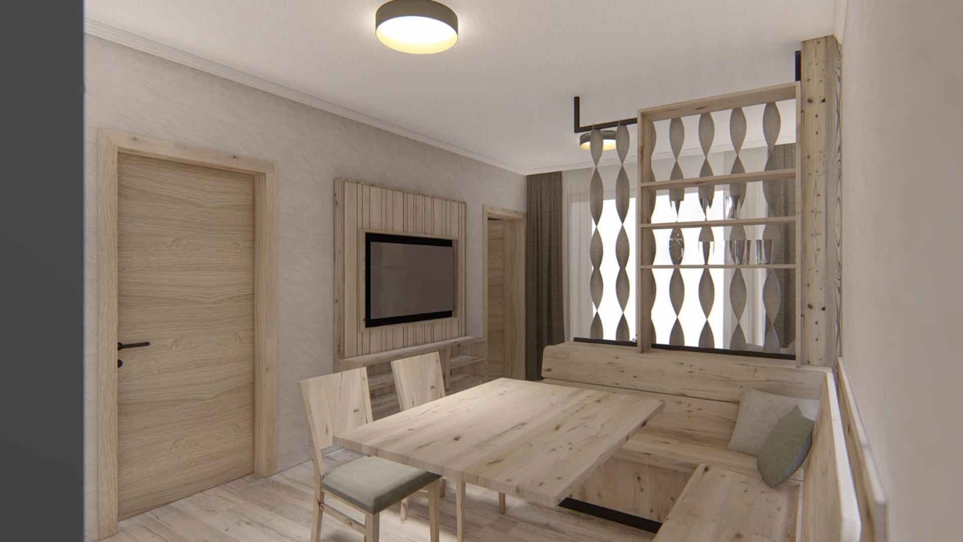 Two-Bedroom Apartment with Balcony