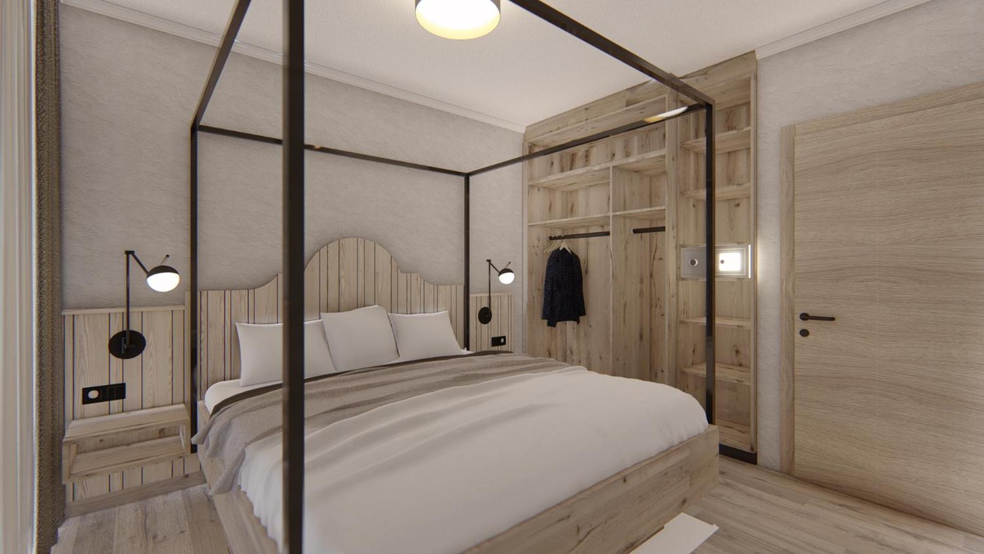 Two-Bedroom Apartment with Balcony