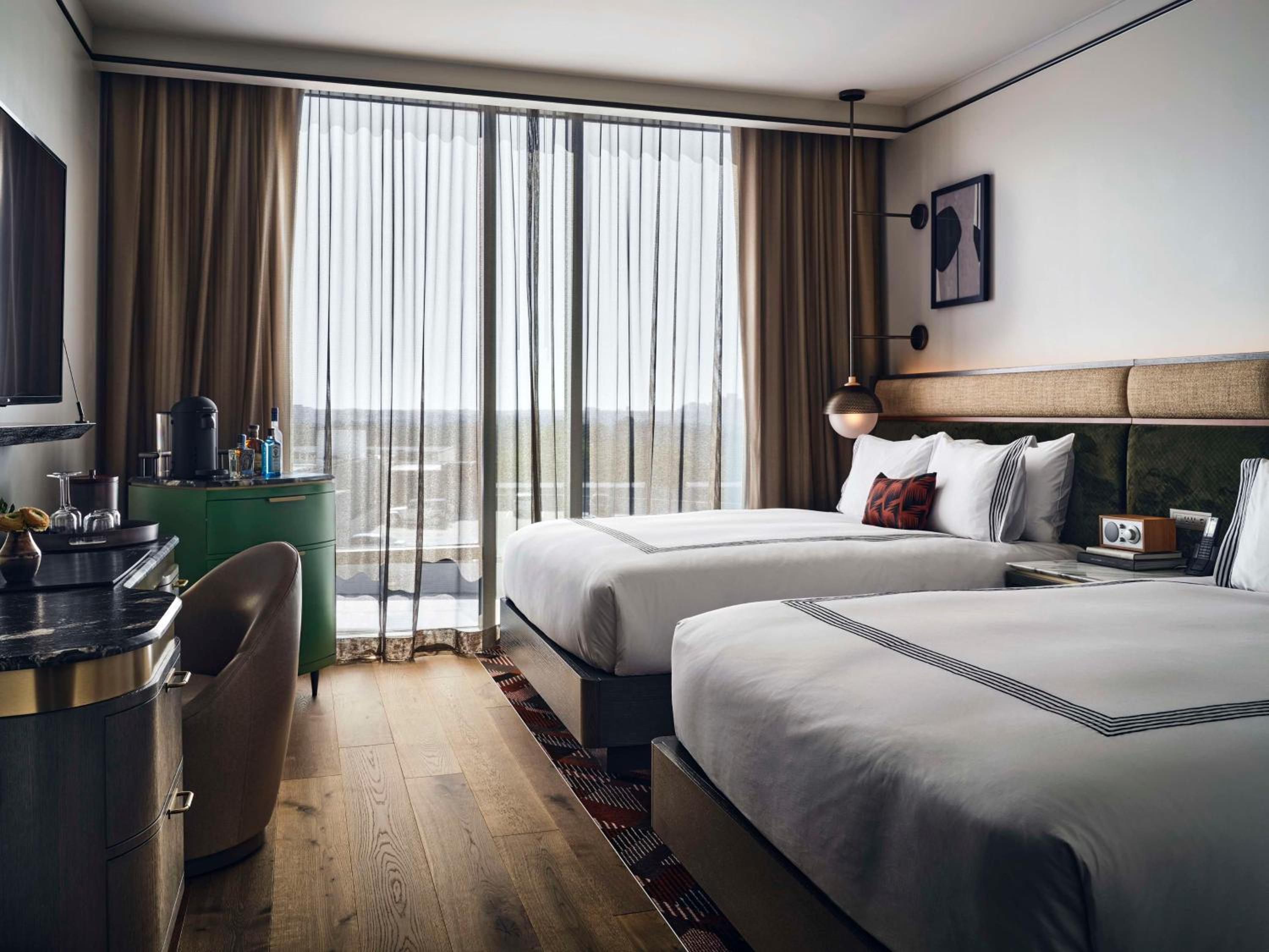 Queen Room With Two Queen Beds And City View - Photo 14