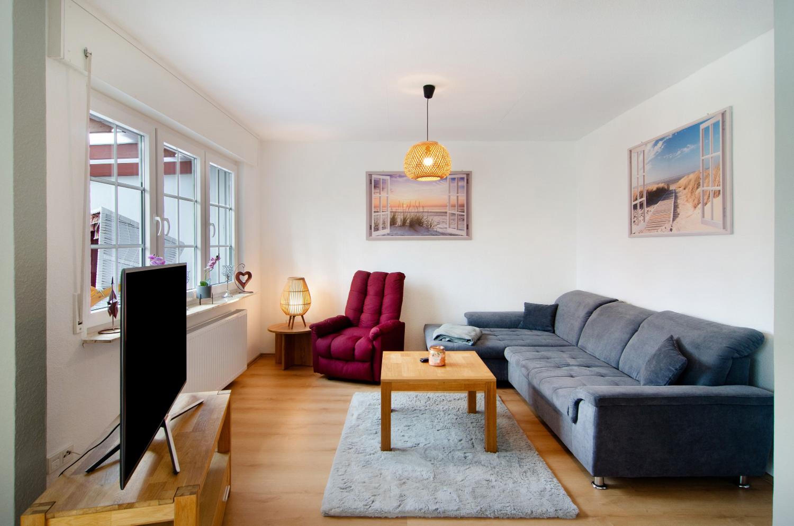One-Bedroom Apartment with Garden View