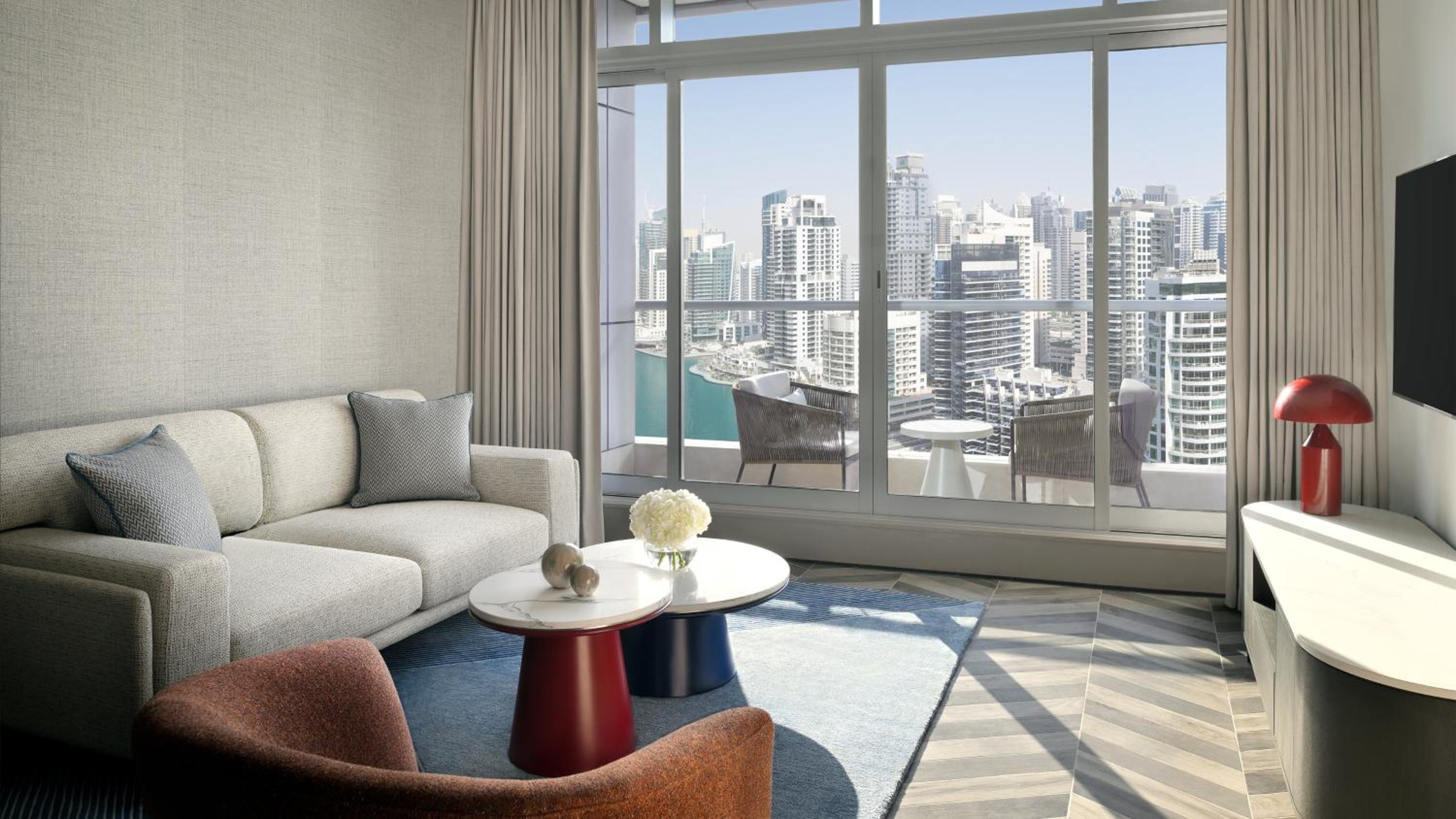One-Bedroom Residence with Balcony and Marina View - Photo 9