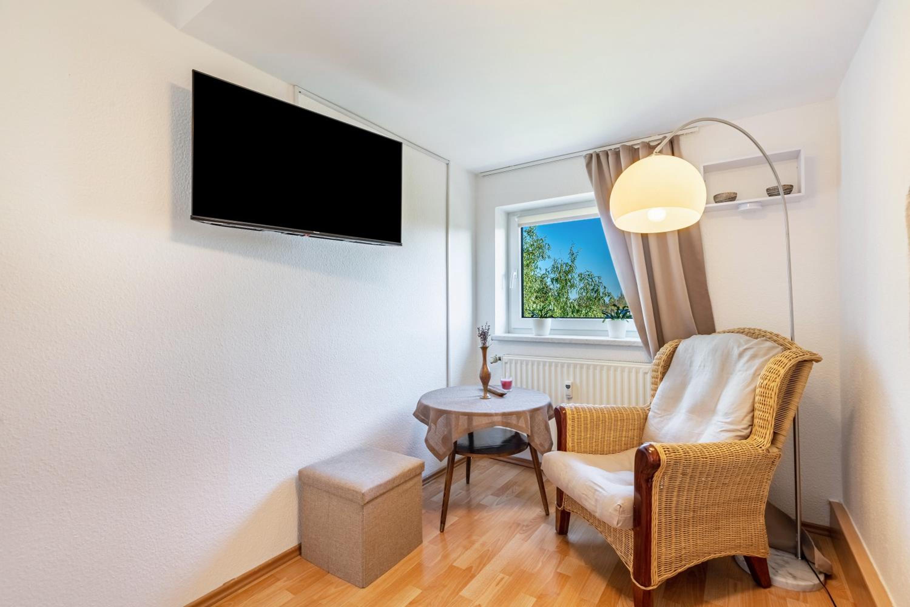 One-Bedroom Apartment with Garden View