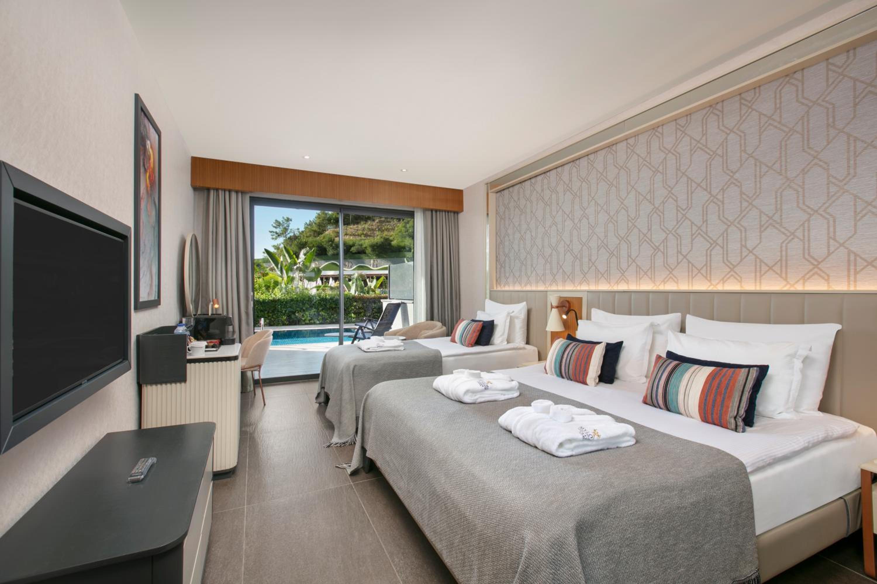 Chambre Triple - Vue sur Jardin