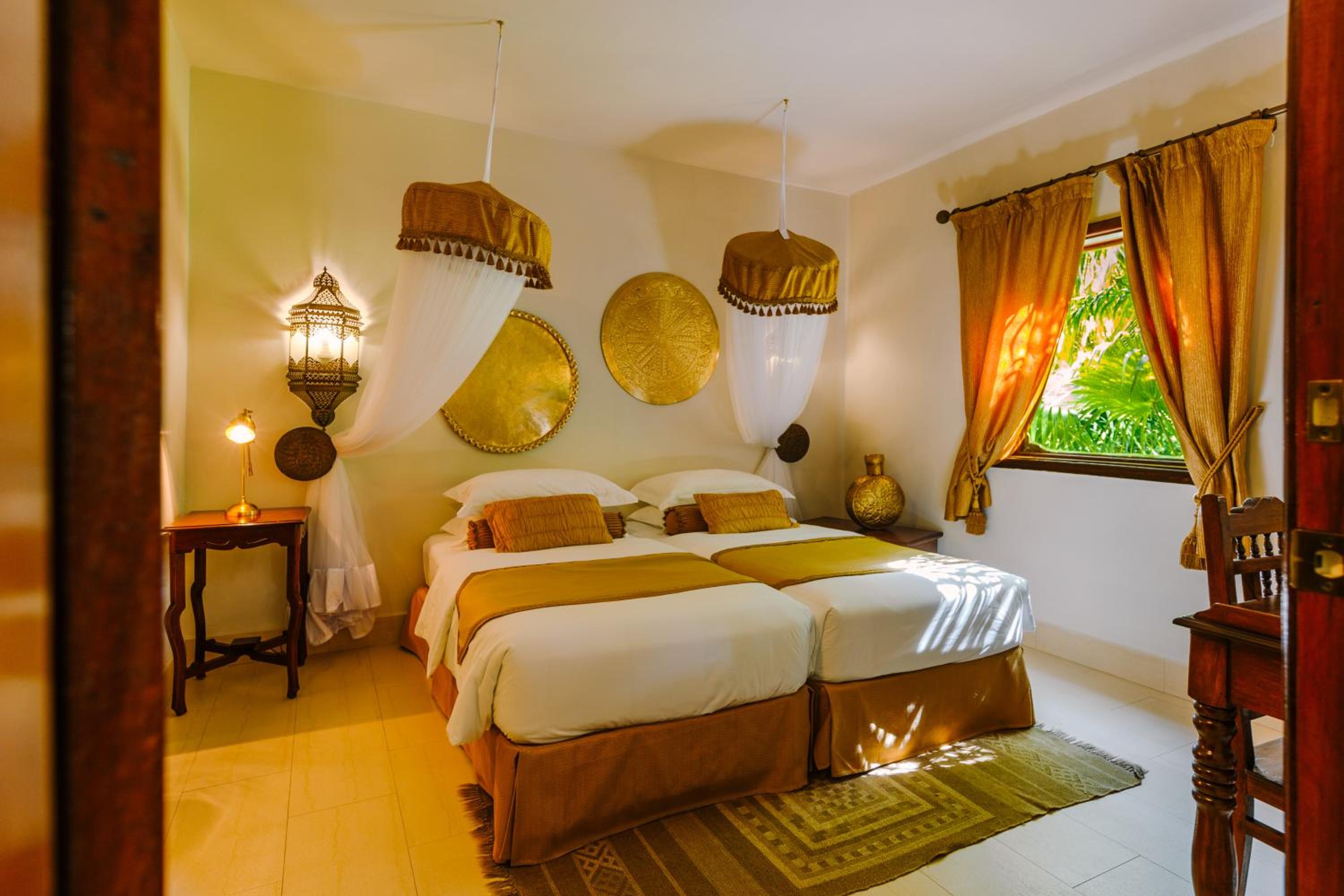 Two-Bedroom  Villa with Garden View