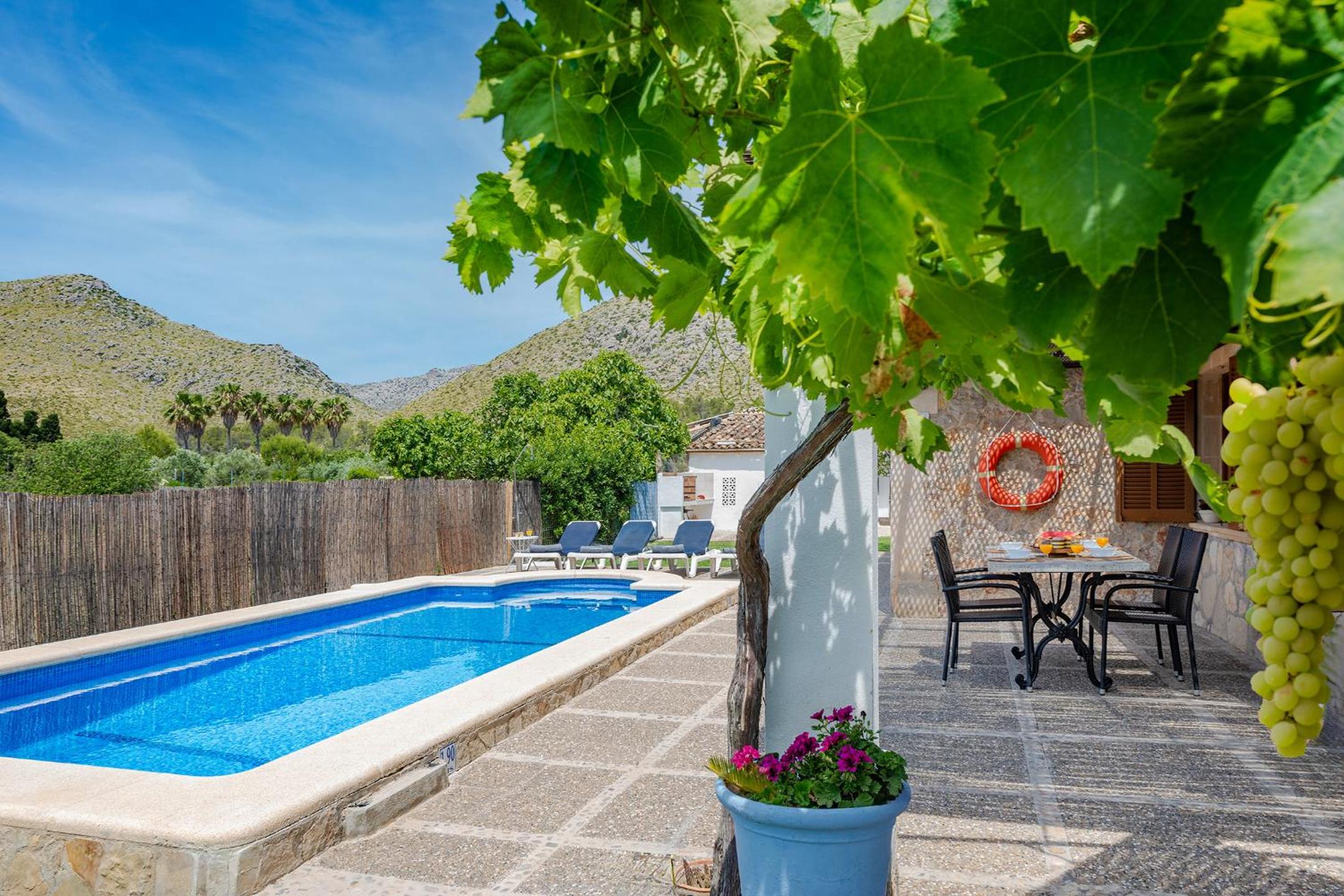 Villa con piscina privada