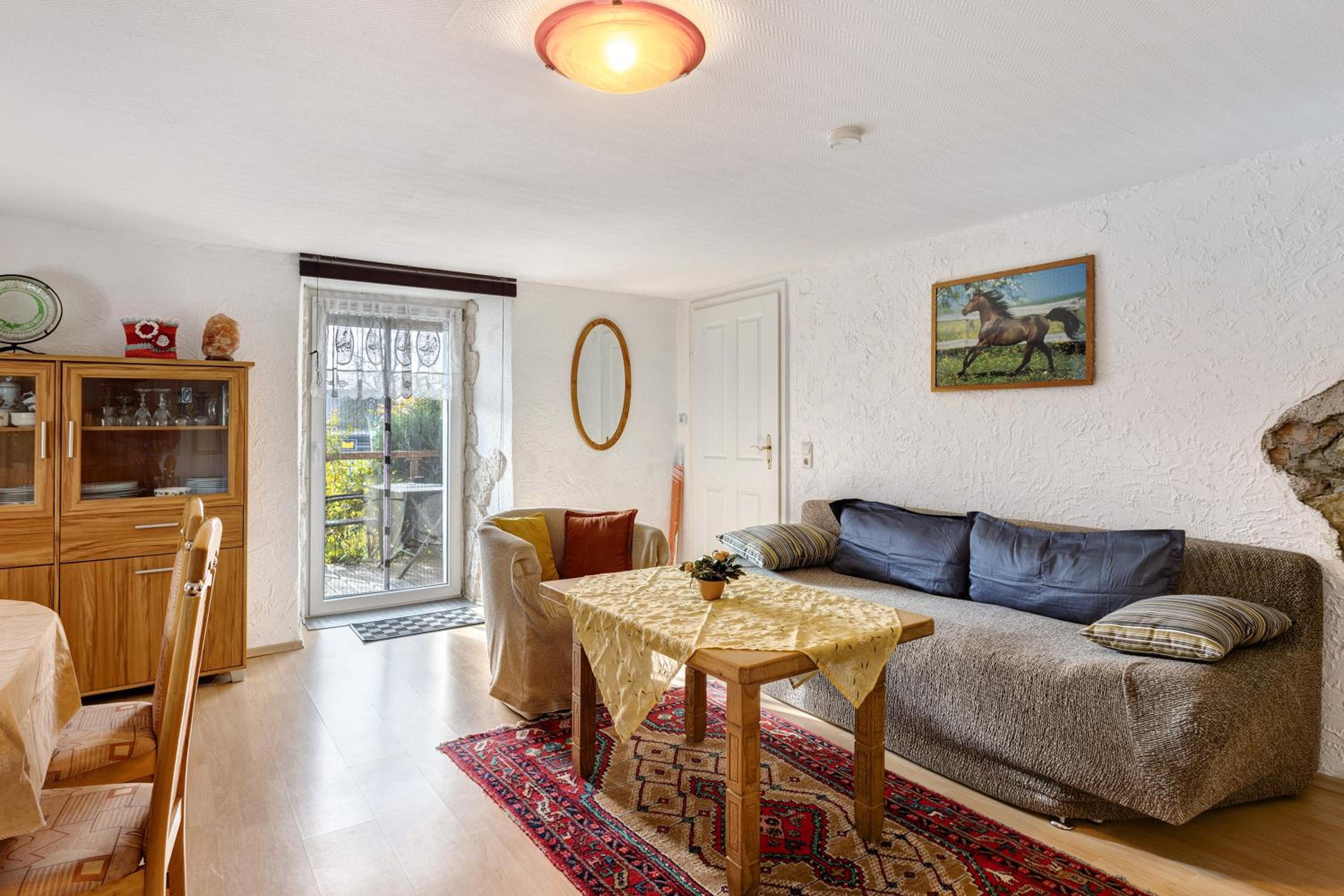 One-Bedroom Apartment with Garden View