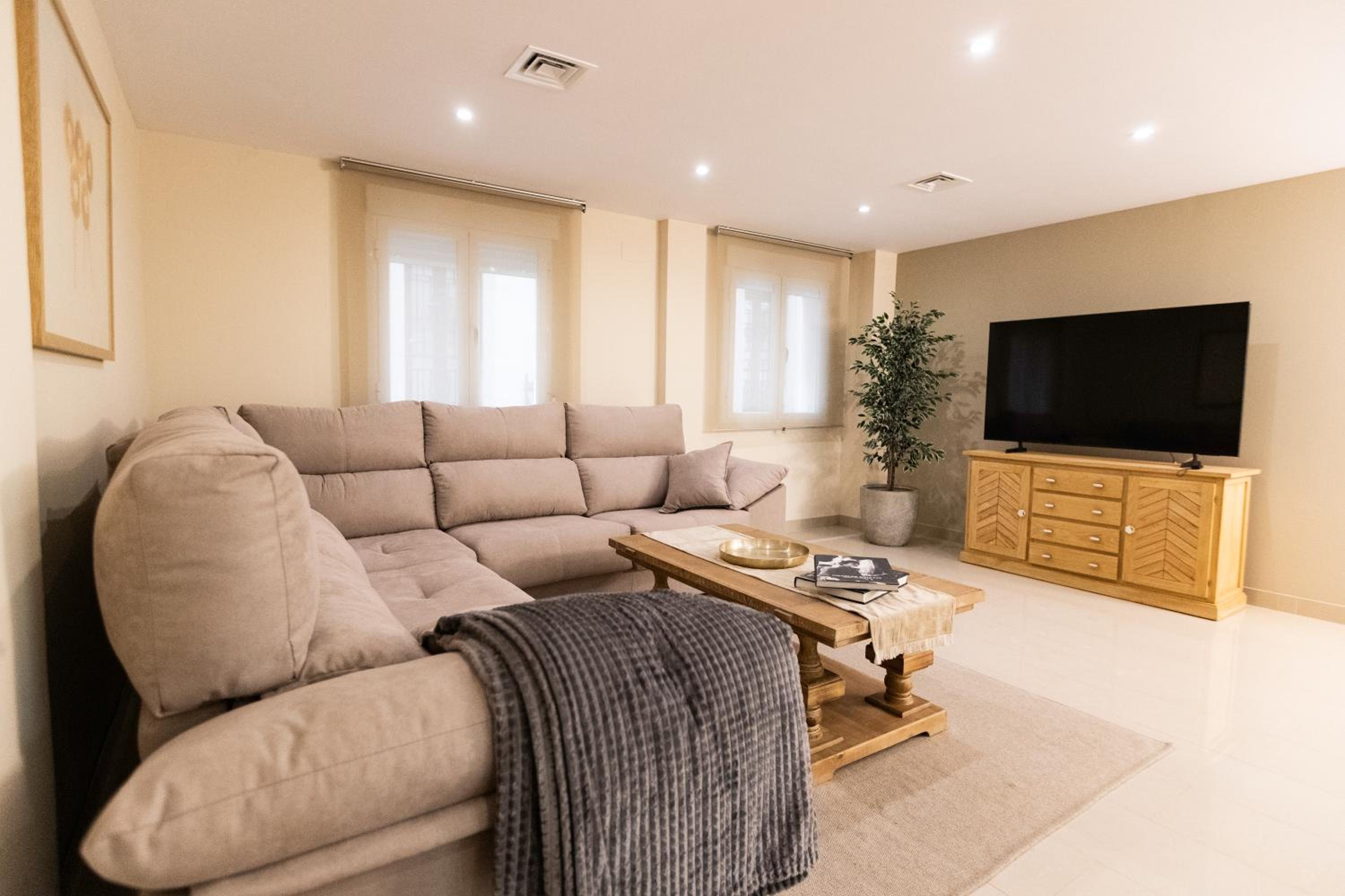 Apartamento de una habitación con terraza