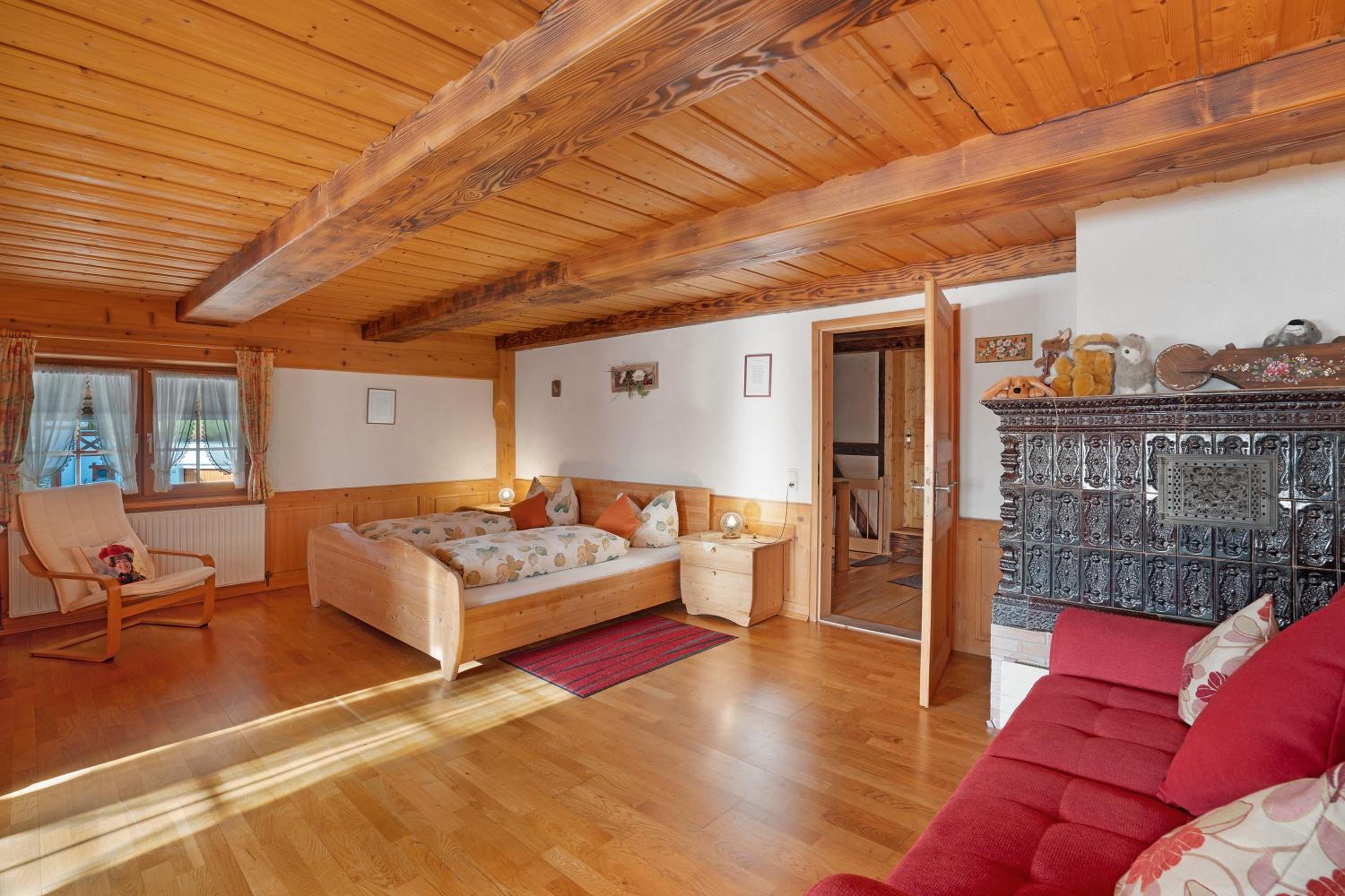 Two-Bedroom Deluxe Apartment with Garden View