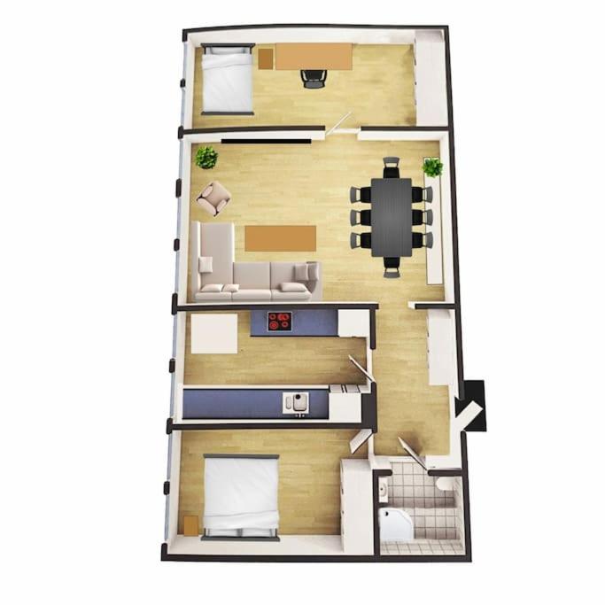 Two-Bedroom Apartment photo 2