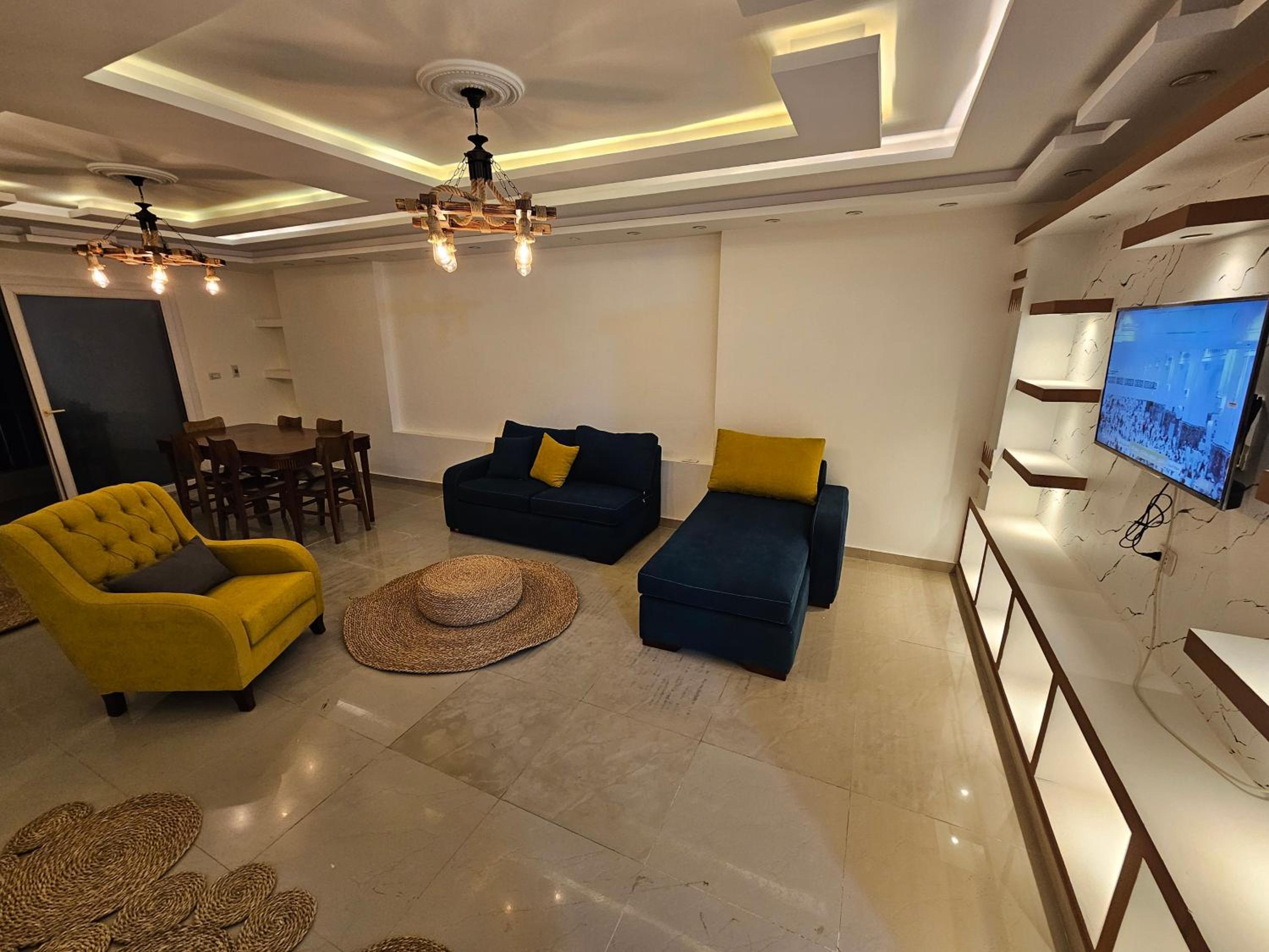 Three-Bedroom Apartment with Sea View