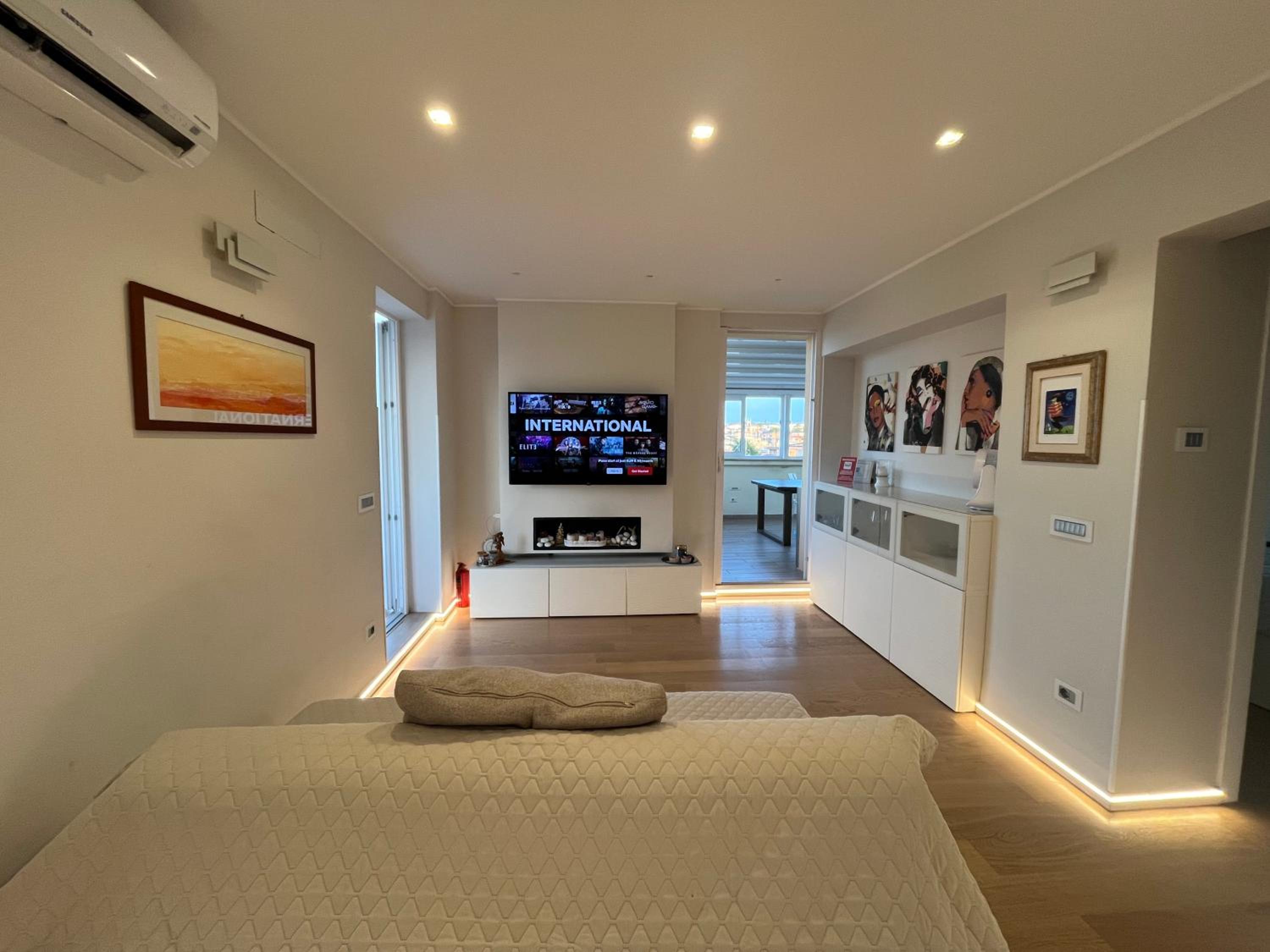 Apartment with View and Balcony